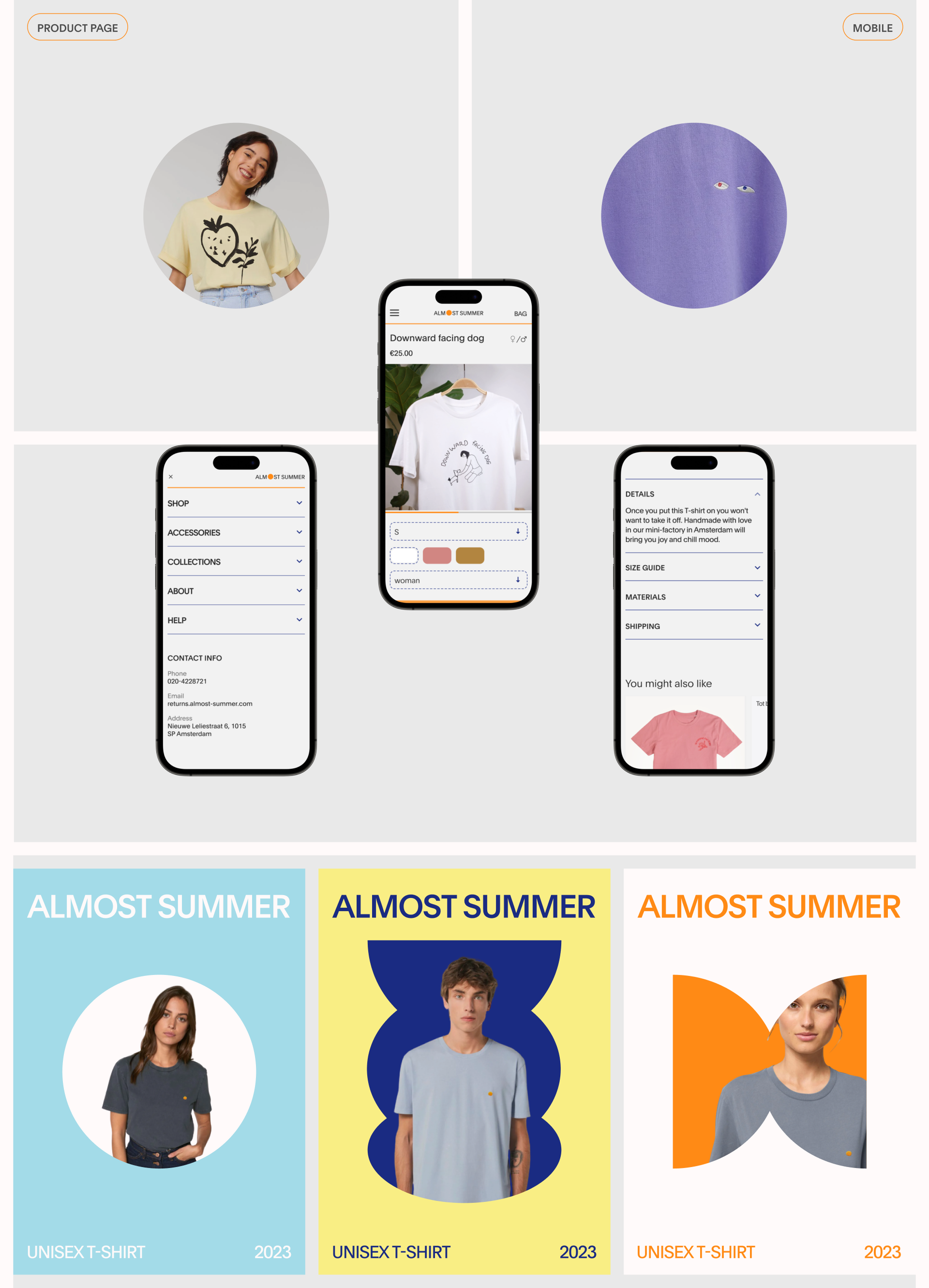 ALMOST SUMMER | E-commerce Redesign — Изображение №7 — Интерфейсы, Брендинг на Dprofile