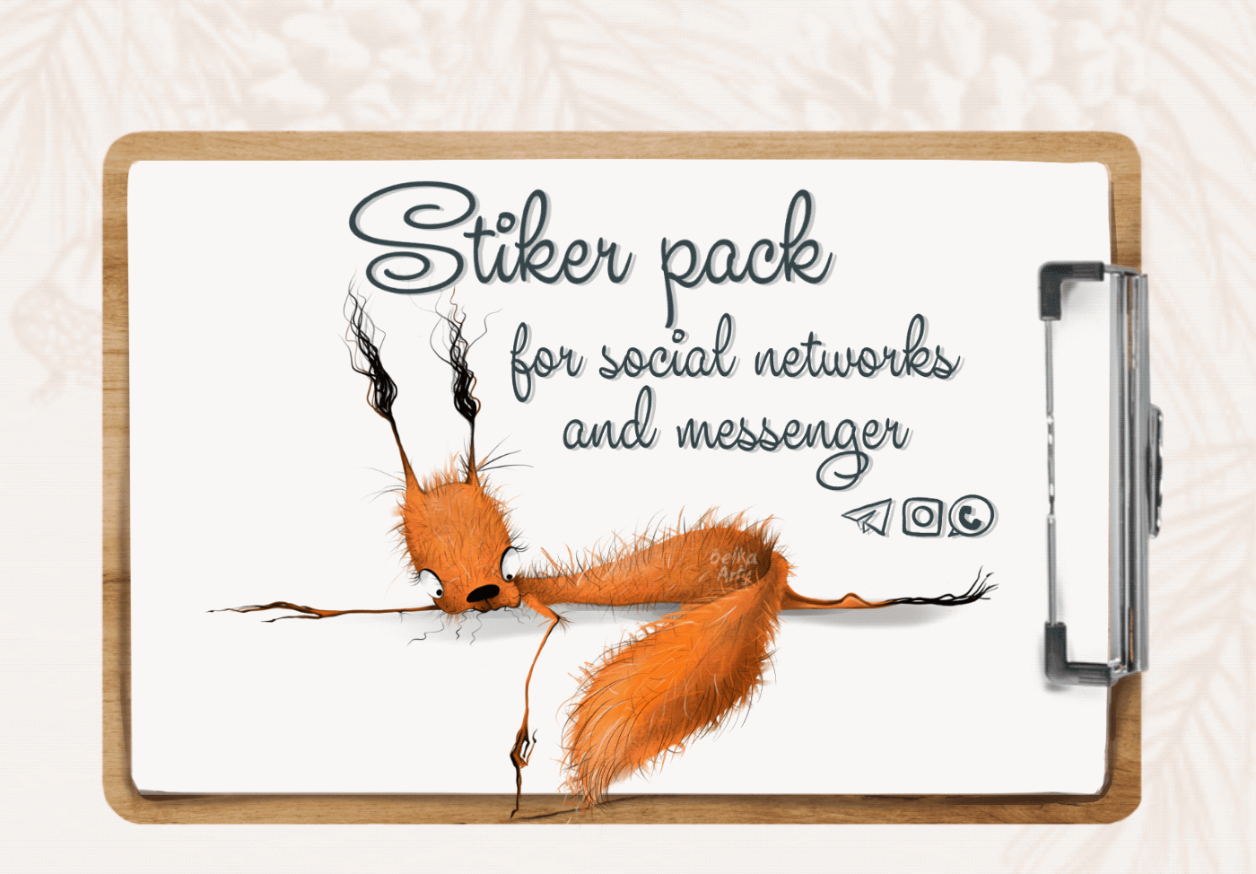 Sticker Pack for BELKlAarty — Изображение №1 — Иллюстрация, Маркетинг на Dprofile