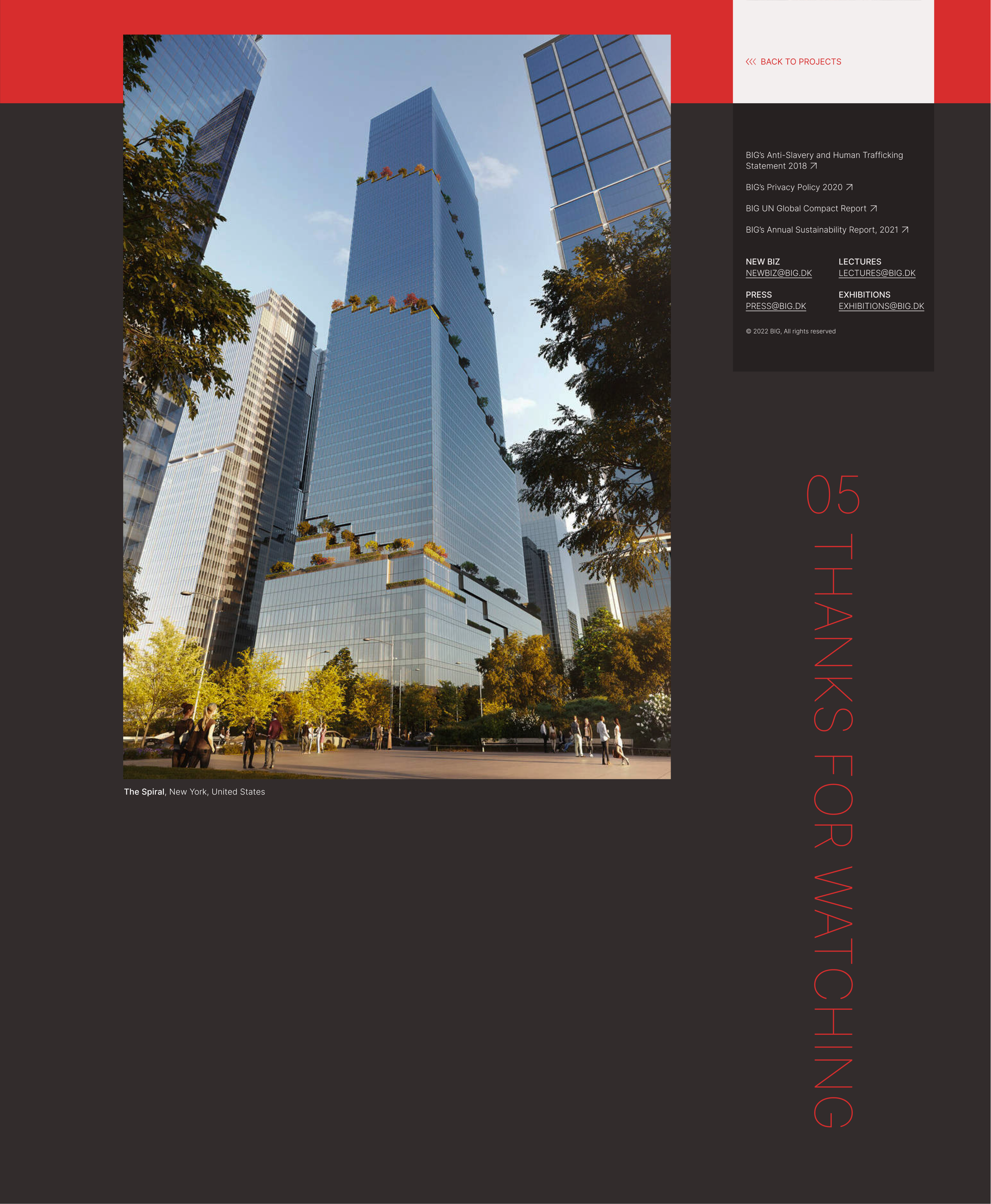 Сайт архитектурной студии BIG — Изображение №10 — Интерфейсы на Dprofile