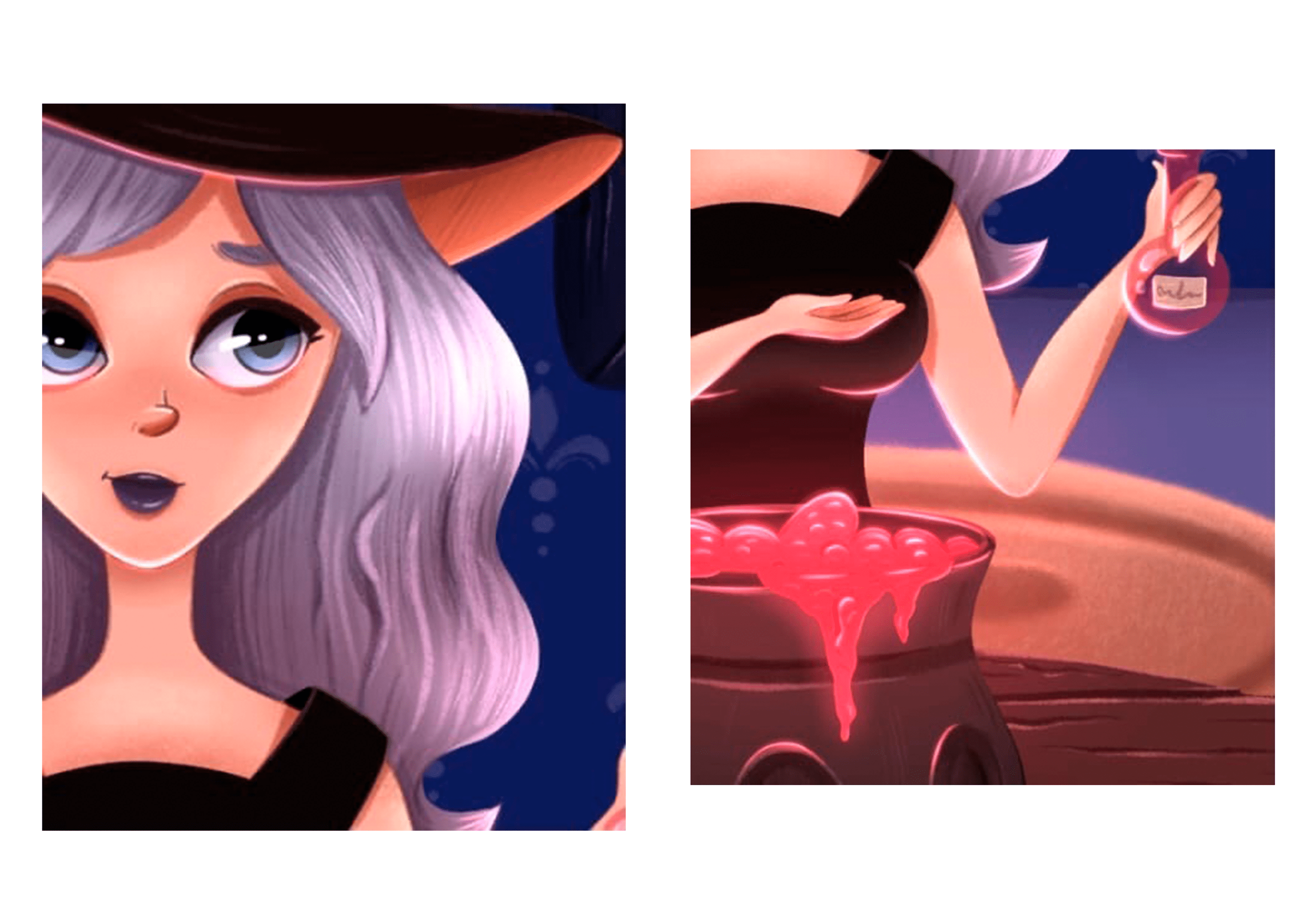 Witch school — Изображение №3 — Иллюстрация на Dprofile