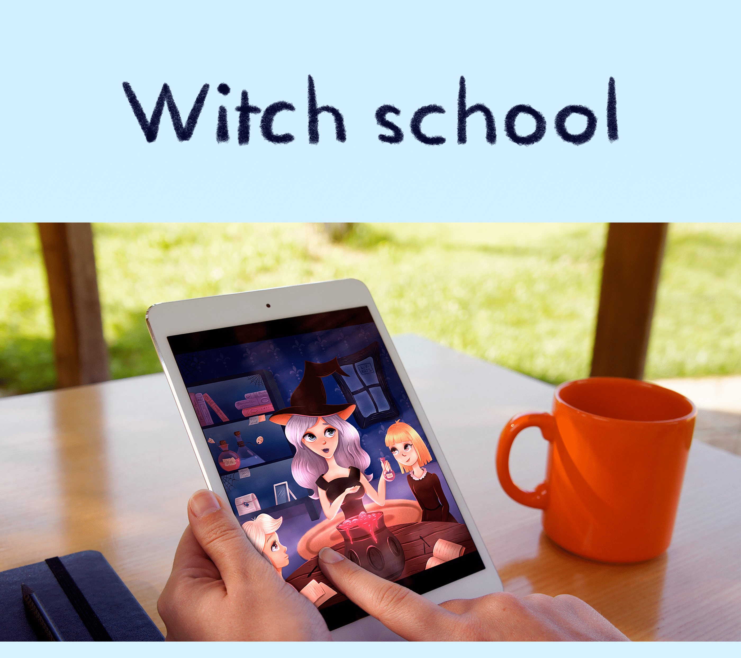 Witch school — Изображение №1 — Иллюстрация на Dprofile