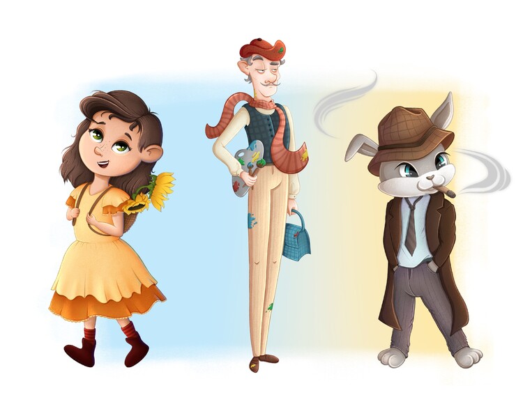 Illustrations summer 2023 — Иллюстрация на Dprofile