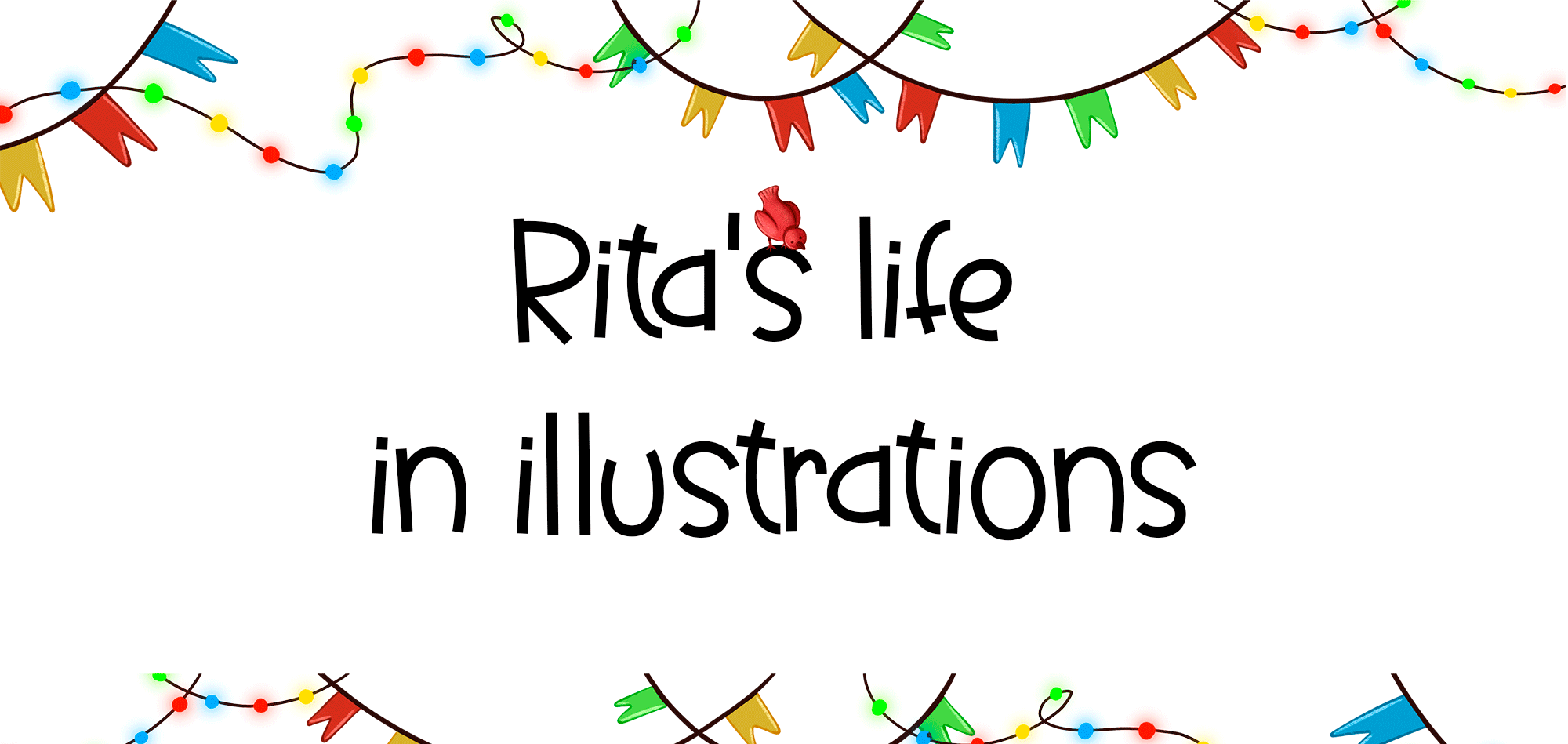 Rita's life in illustrations — Изображение №1 — Иллюстрация на Dprofile