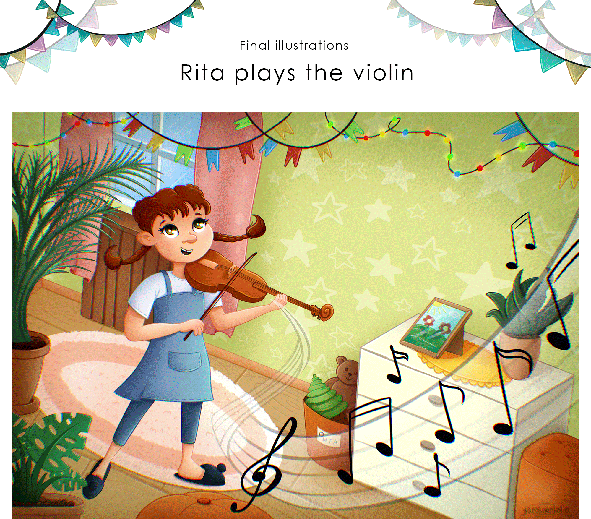 Rita's life in illustrations — Изображение №4 — Иллюстрация на Dprofile