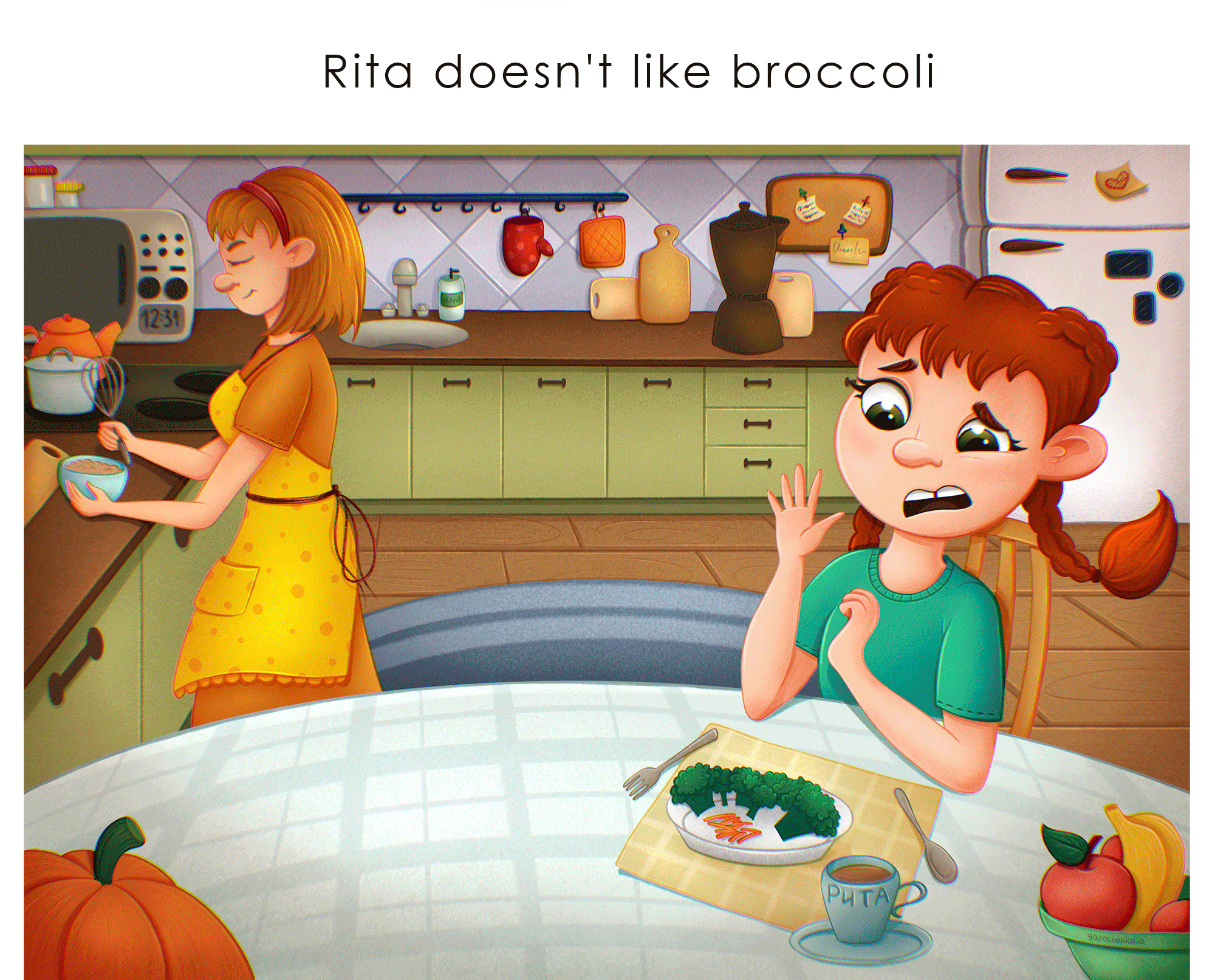 Rita's life in illustrations — Изображение №7 — Иллюстрация на Dprofile