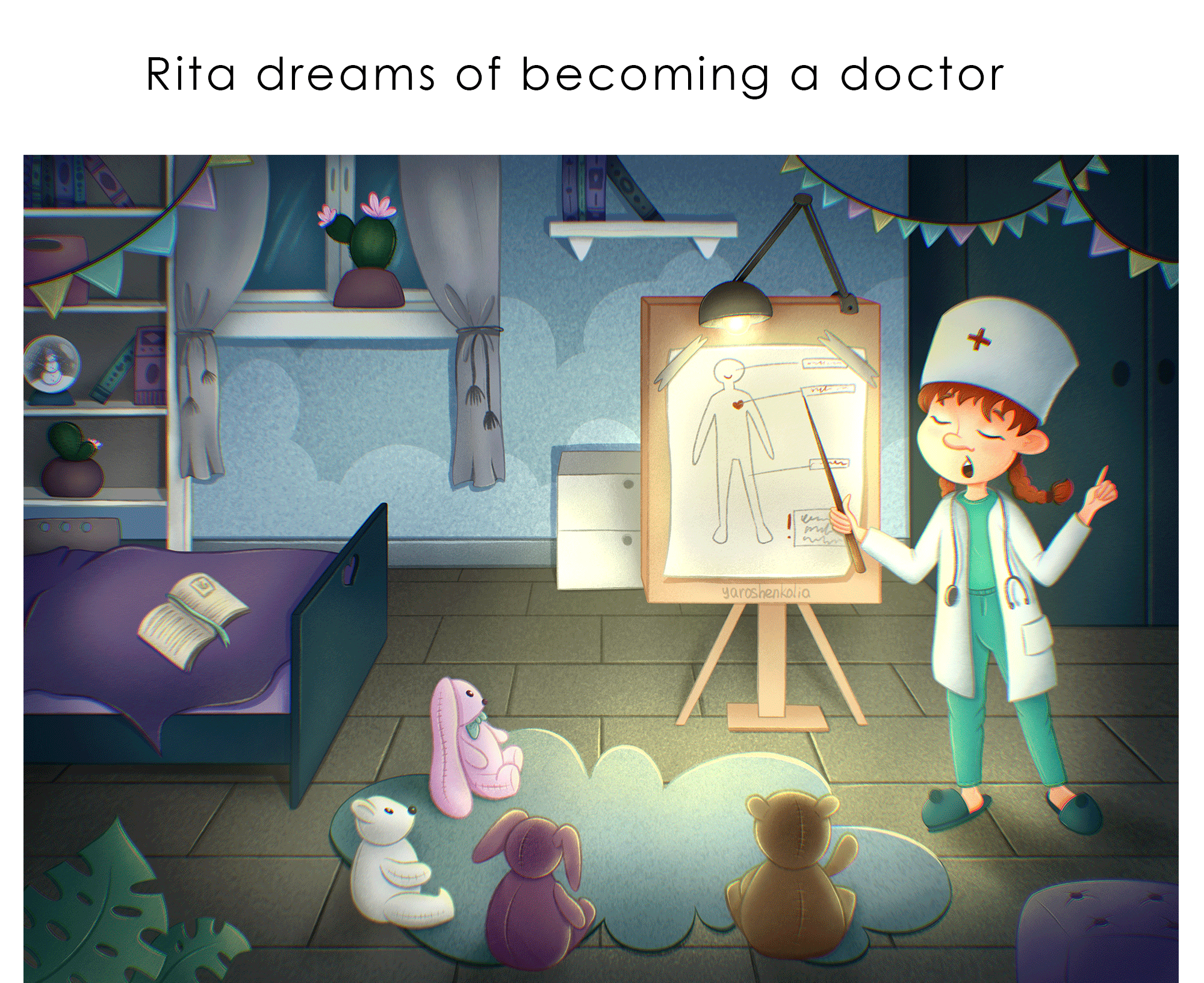Rita's life in illustrations — Изображение №5 — Иллюстрация на Dprofile