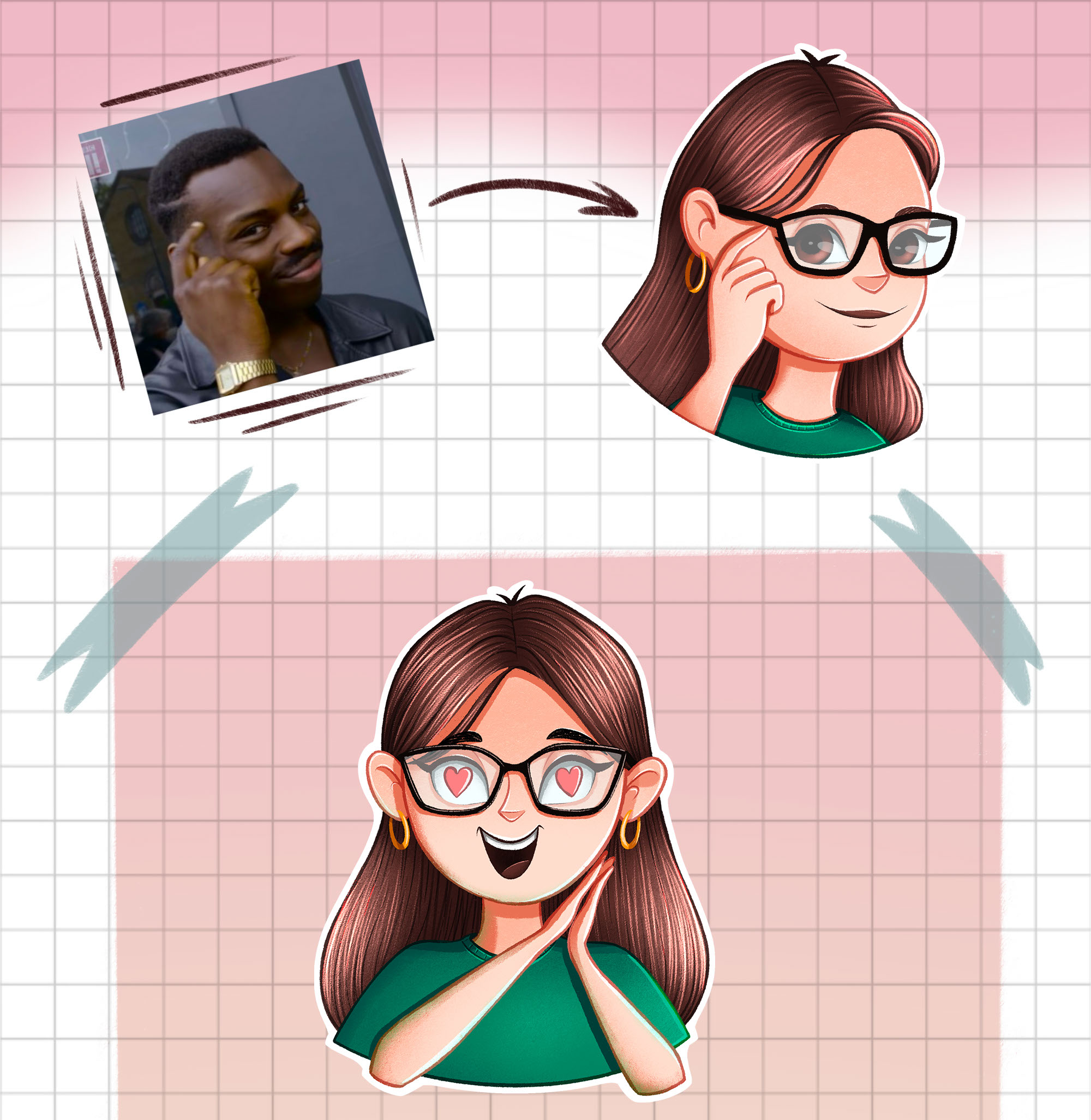 Personal Stickerpack. Stickers — Изображение №4 — Иллюстрация на Dprofile