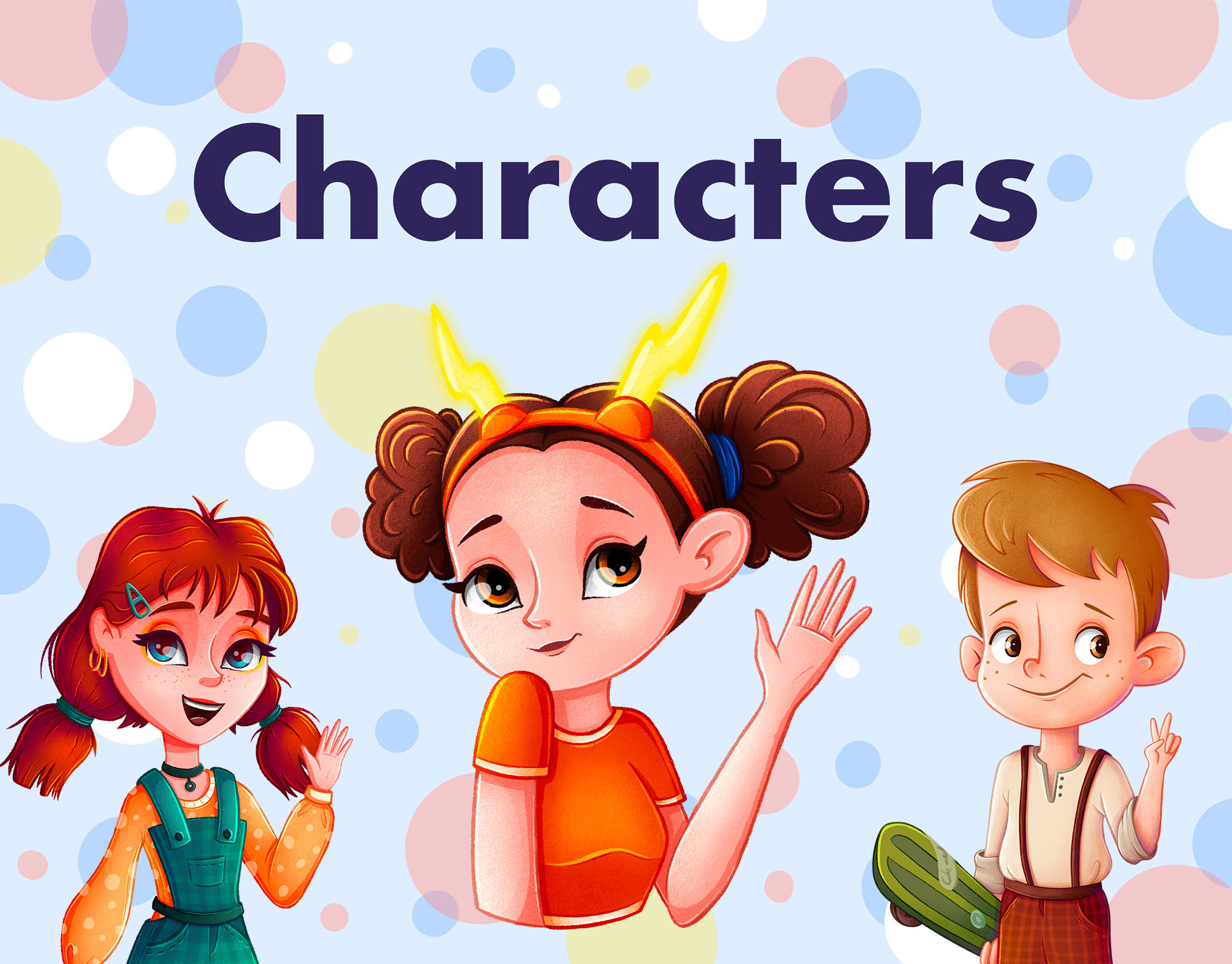 Characters and Lettering — Изображение №1 — Иллюстрация, Графика на Dprofile