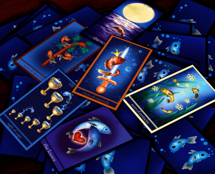 Tarot cards "Fish" на Dprofile