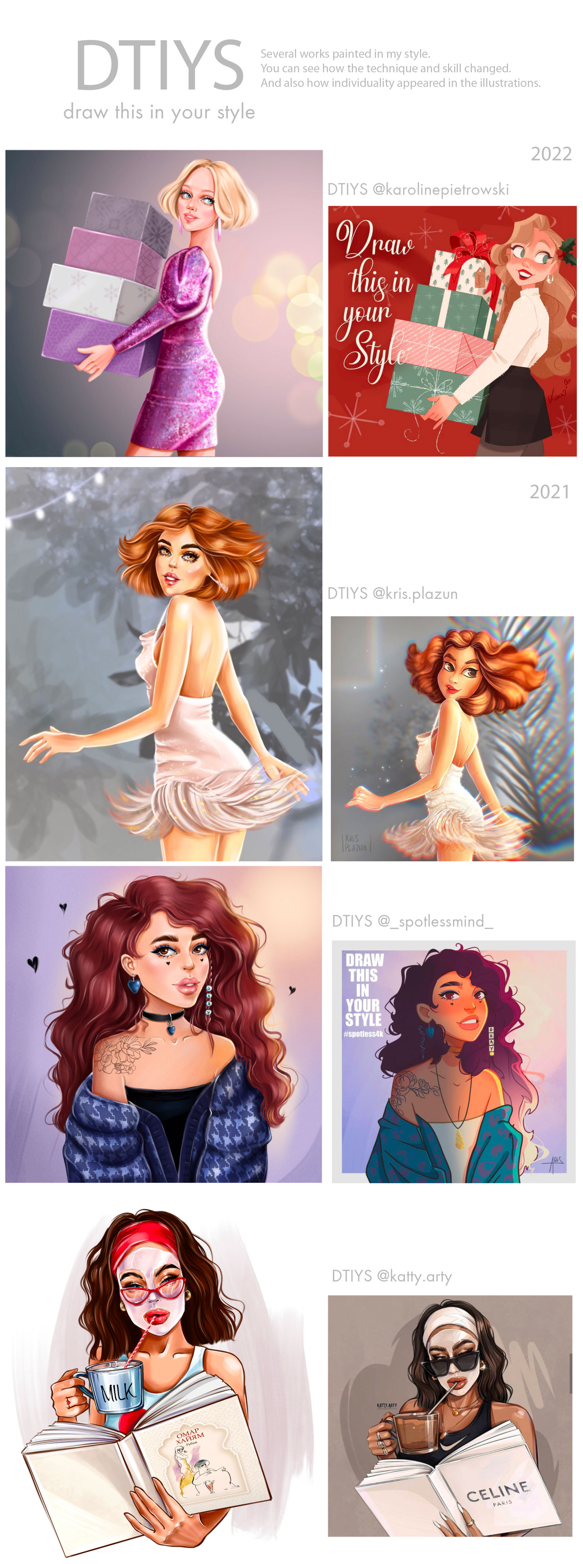 Draw this in your style — Изображение №1 — Иллюстрация на Dprofile