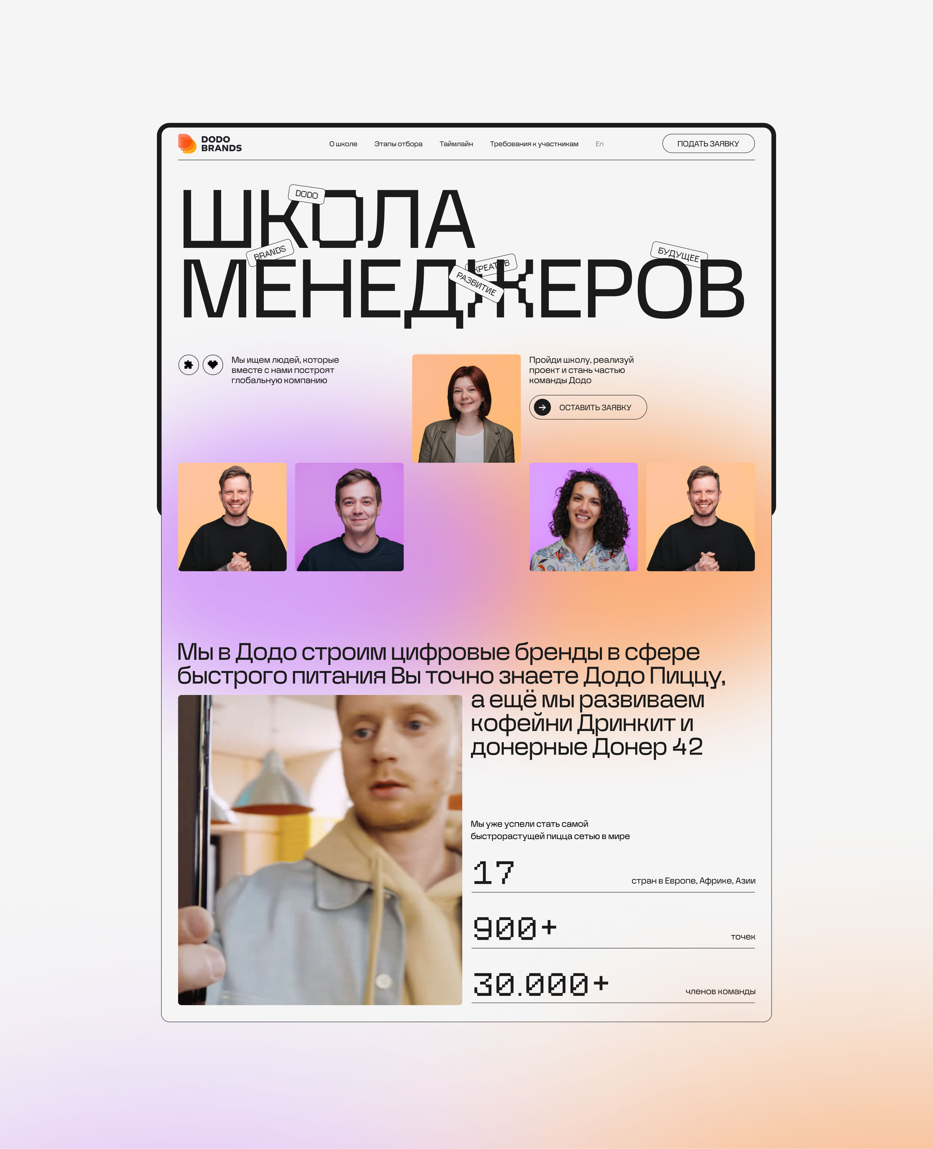 Школа менеджеров Додо — Изображение №2 — Интерфейсы на Dprofile