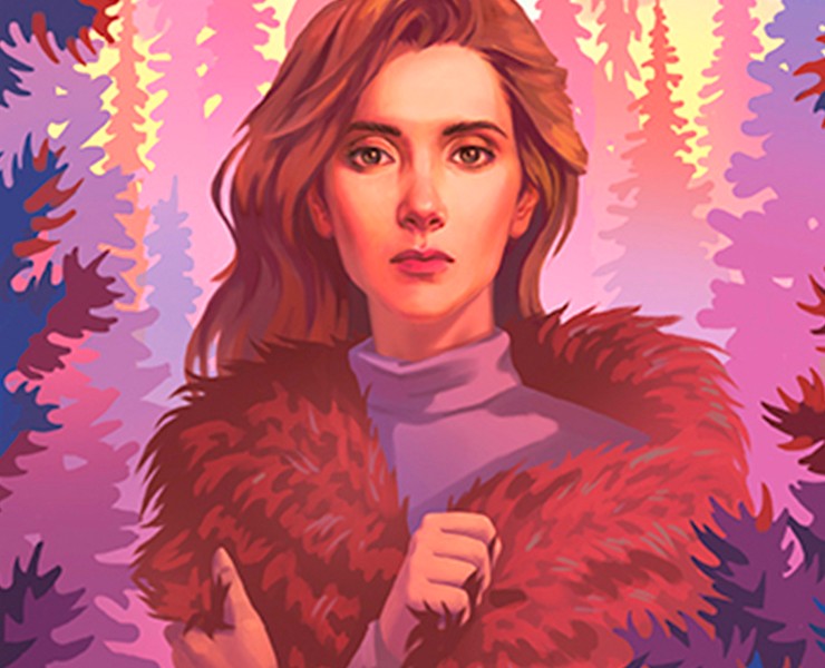 Иллюстрация для книжной обложки" Медведица" — Иллюстрация на Dprofile