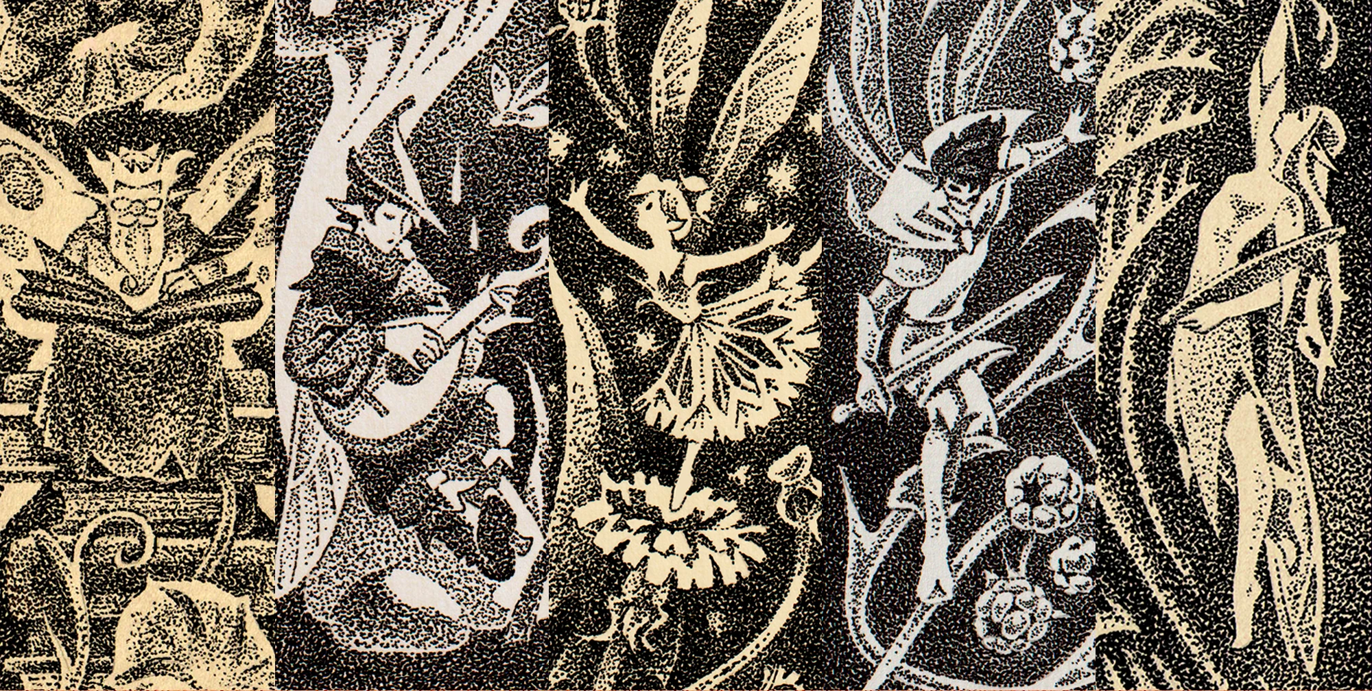 Феи искусств. Серия графических работ — Изображение №1 — Иллюстрация, Графика на Dprofile