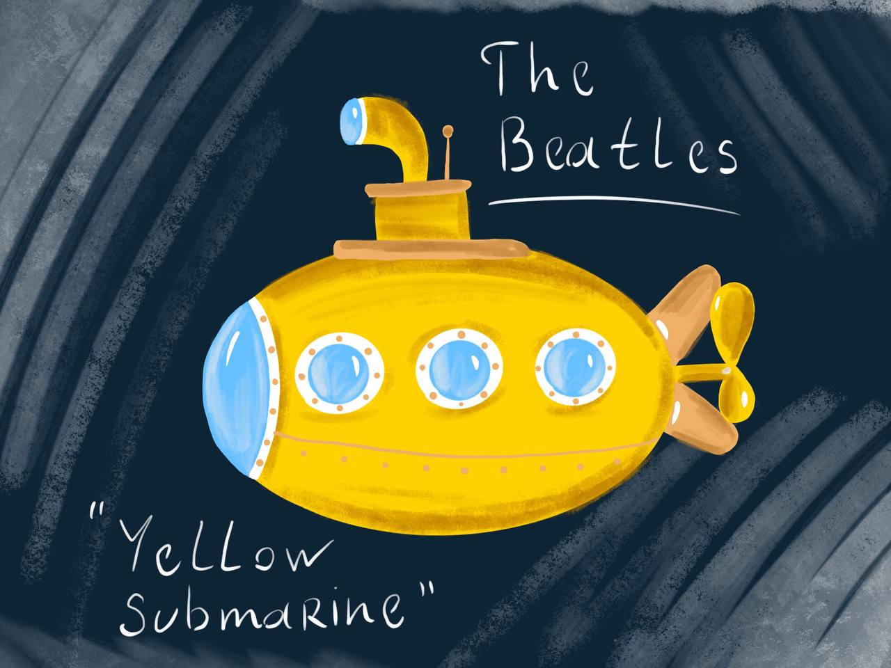 Yellow-Yellow Submarine;) — Изображение №1 — Иллюстрация, Графика на Dprofile