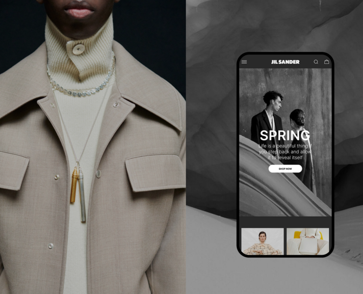 JilSander/E-commerce redesign на Dprofile