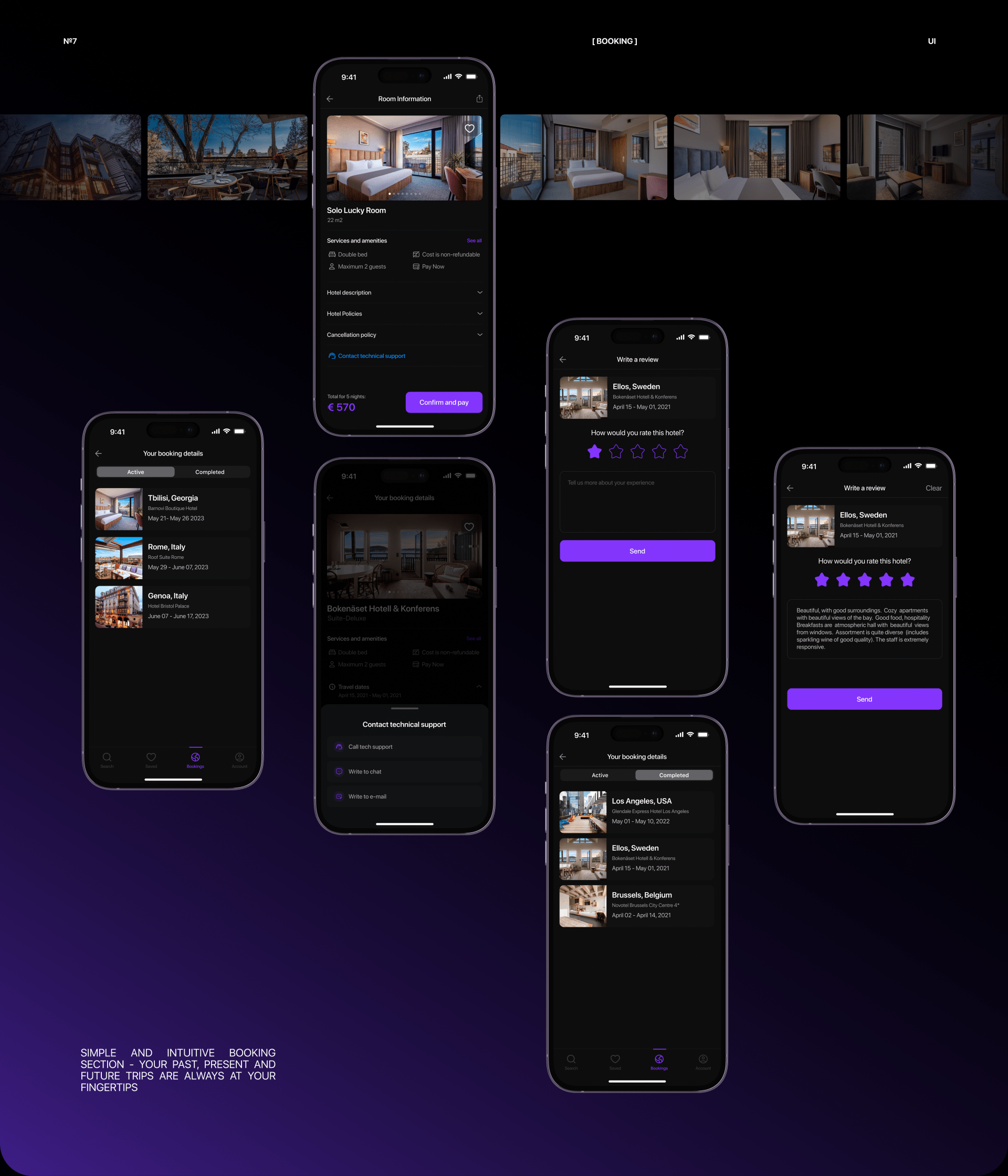 Apart | Booking Mobile App — Изображение №10 — Интерфейсы на Dprofile