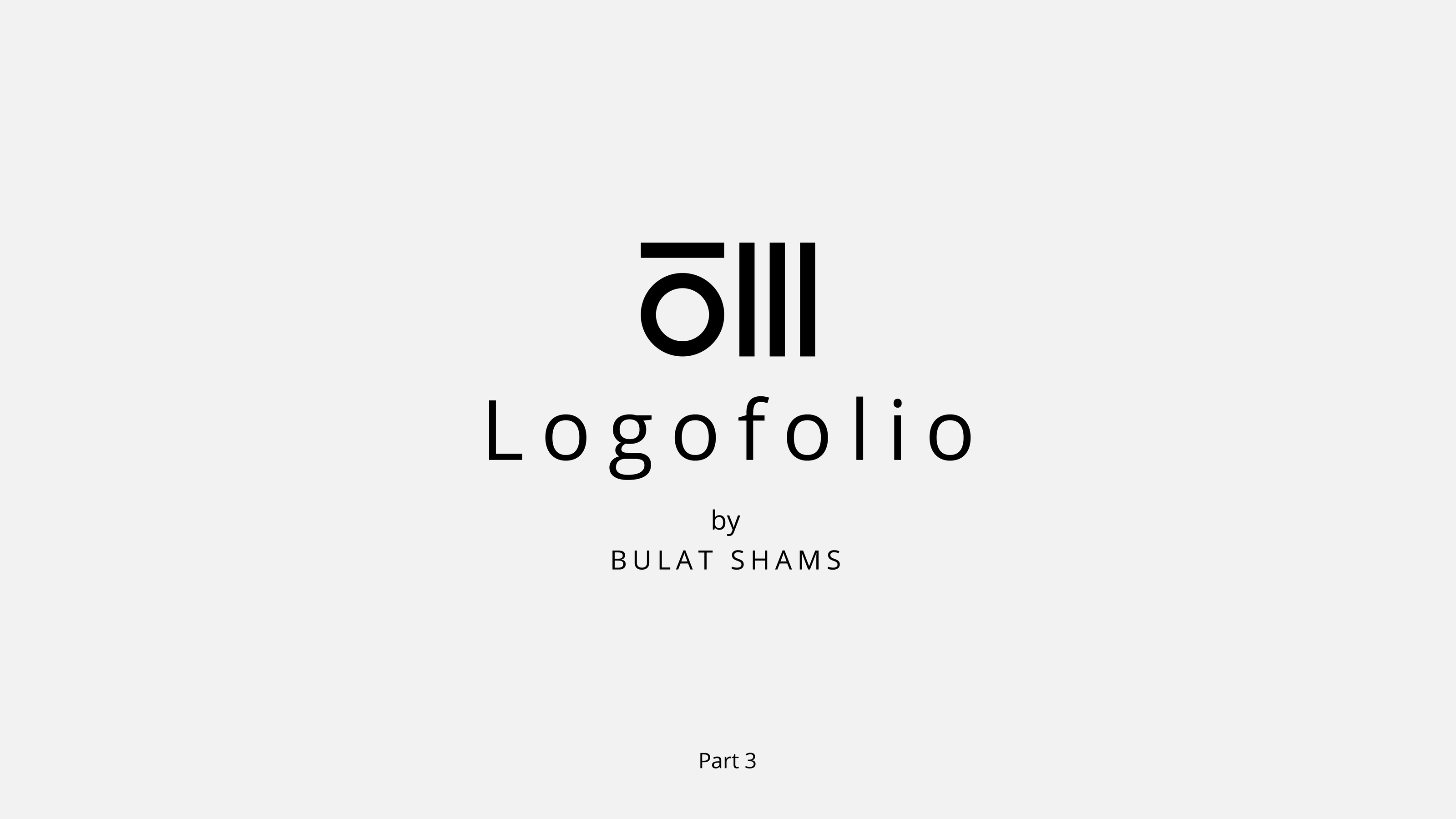 Logofolio. Part 3. — Изображение №1 — Брендинг на Dprofile