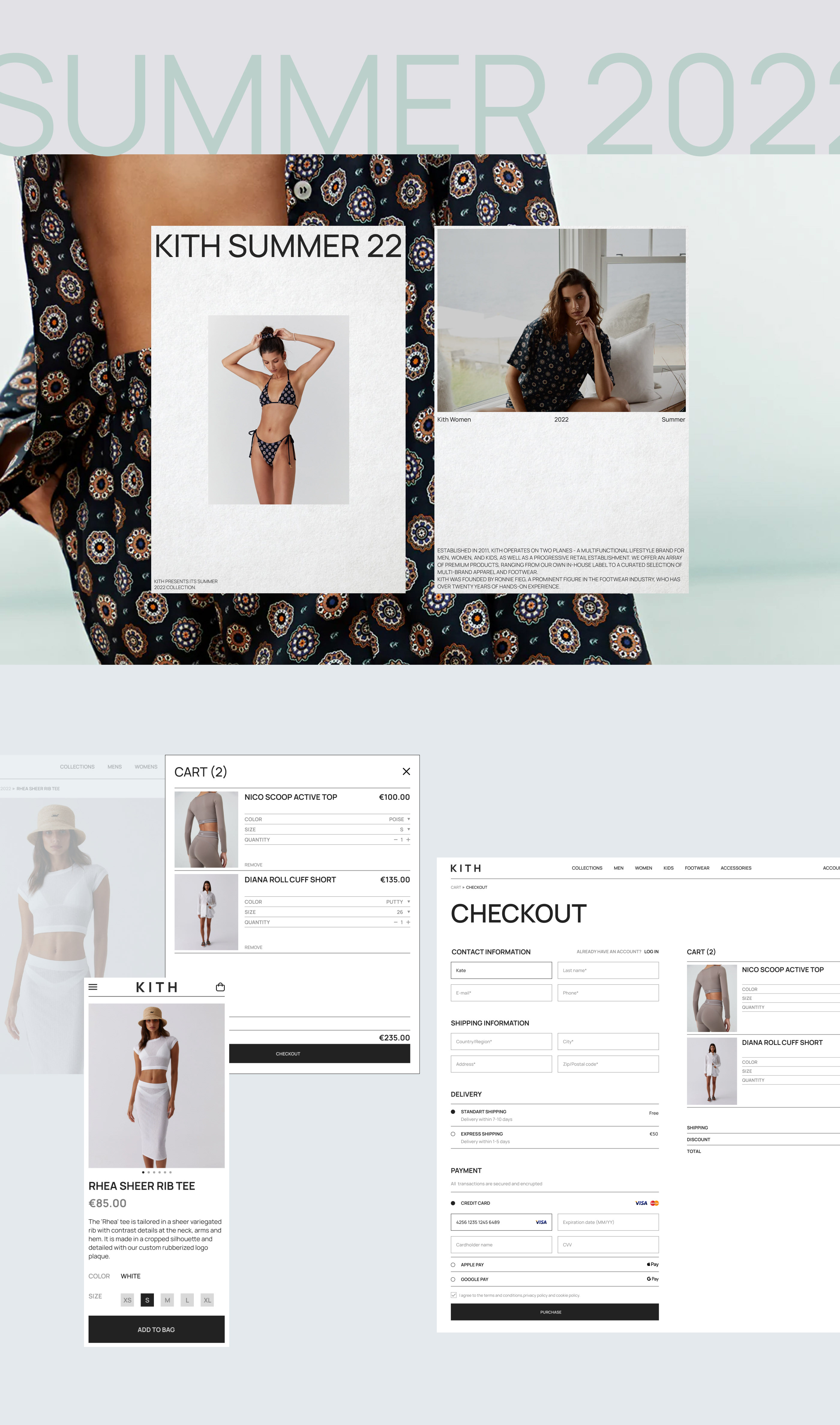 KITH | Redesign Website — Изображение №4 — Интерфейсы на Dprofile