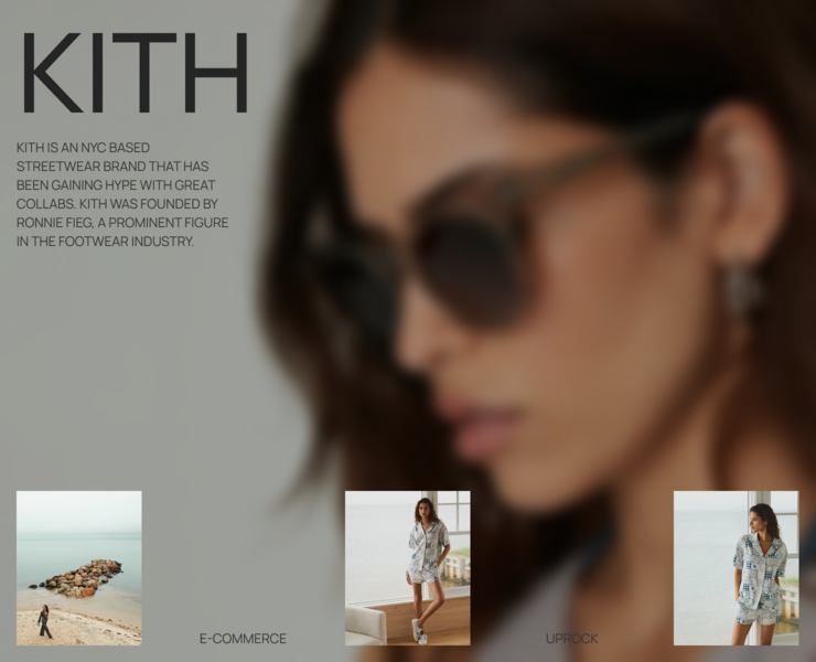 KITH | Redesign Website — Интерфейсы на Dprofile