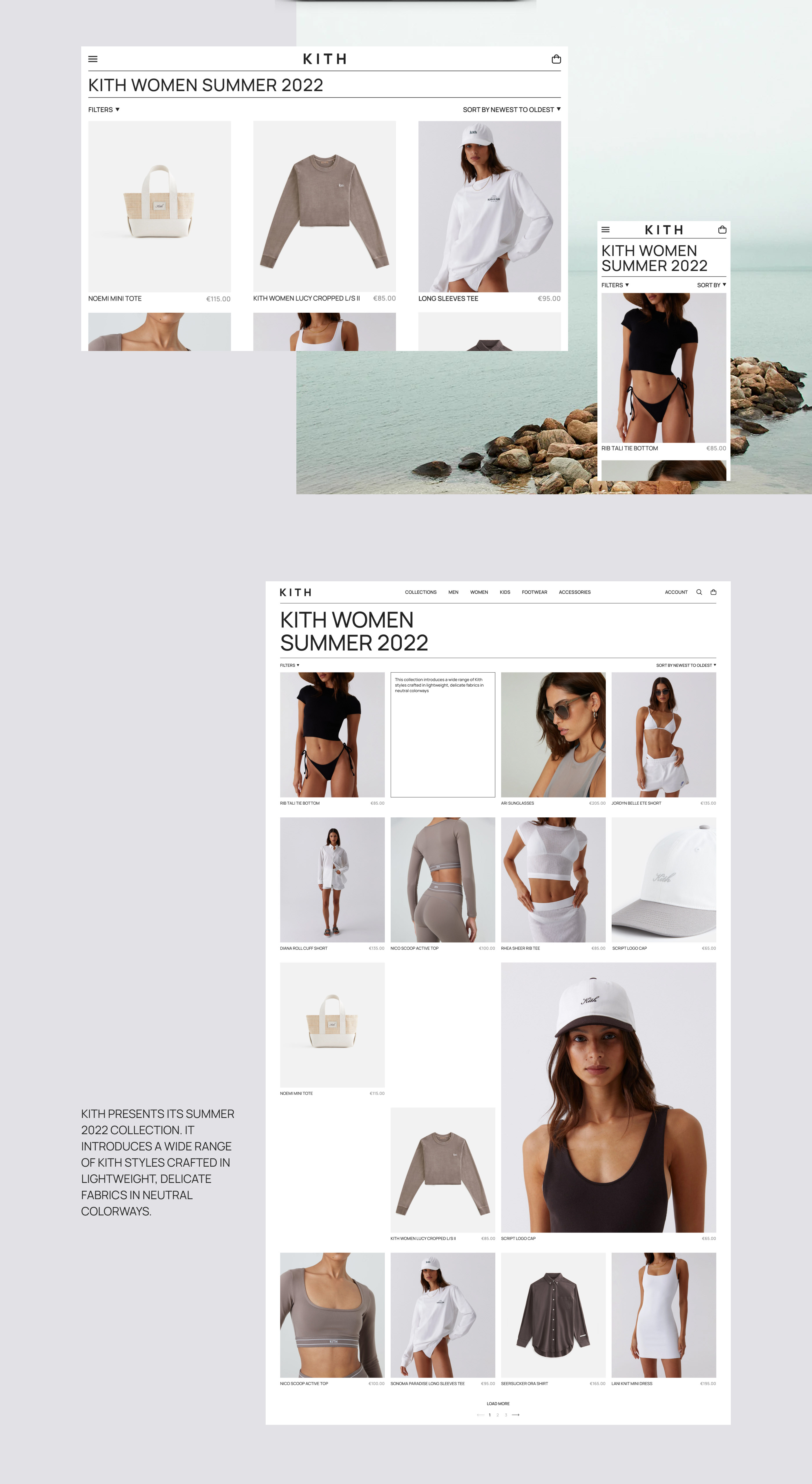 KITH | Redesign Website — Изображение №3 — Интерфейсы на Dprofile