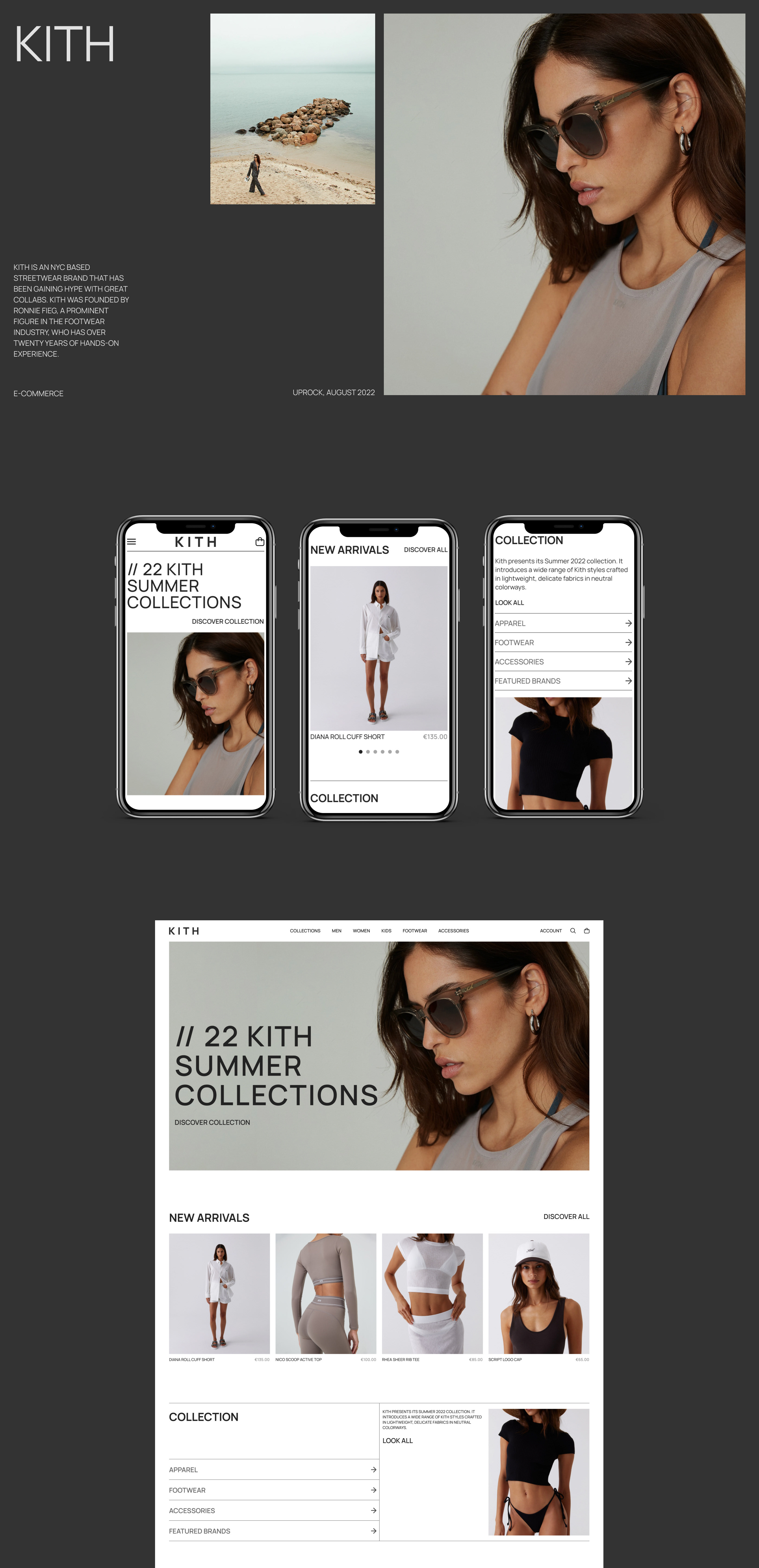 KITH | Redesign Website — Изображение №1 — Интерфейсы на Dprofile