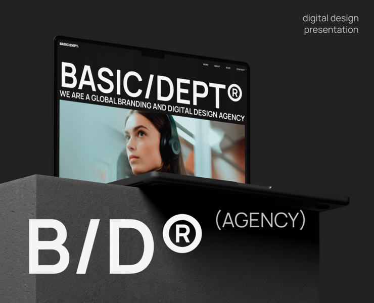 BASIC/DEPT | Agency studio — Интерфейсы на Dprofile