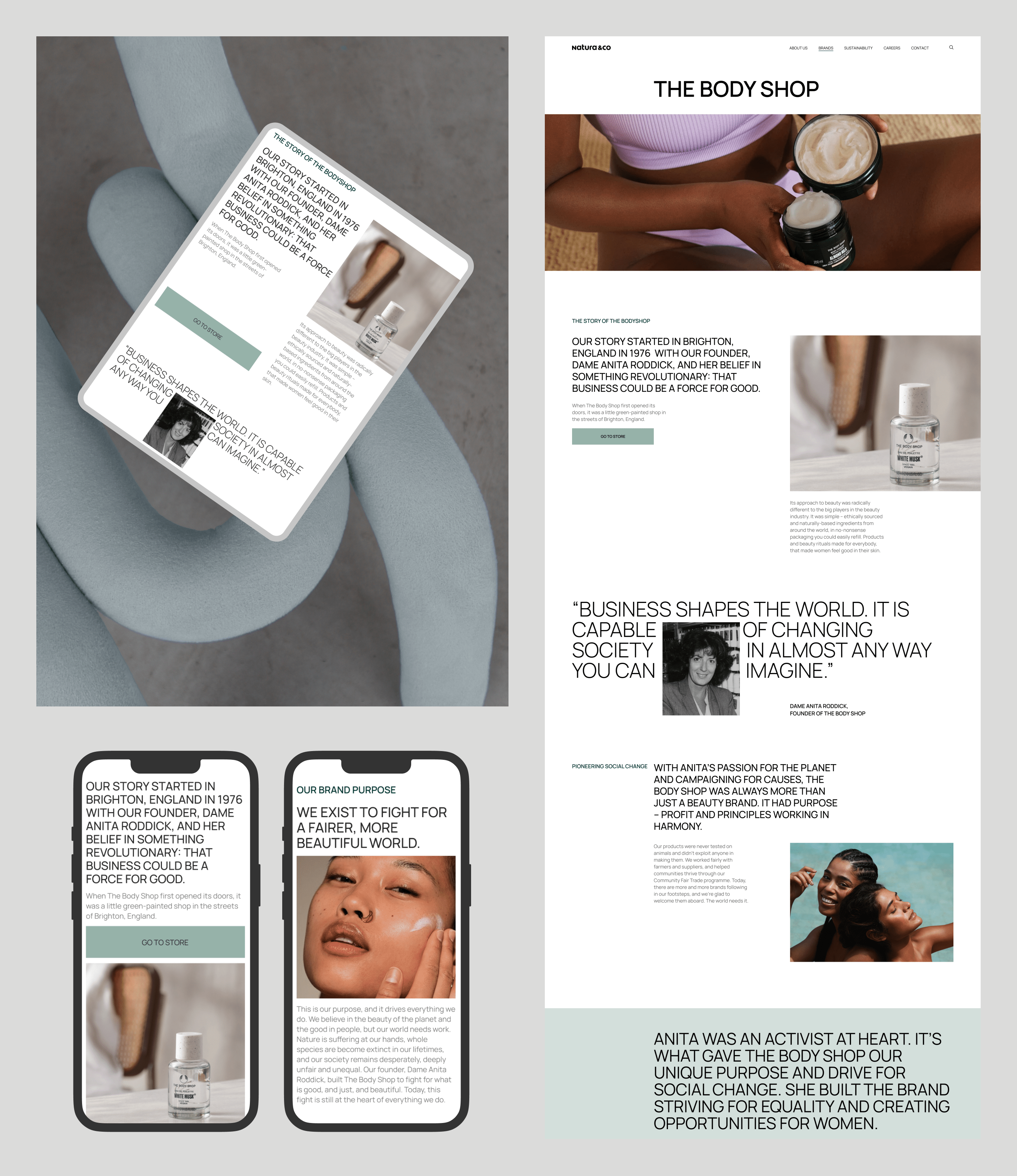 Natura&Co | Corporate Website Redesign — Изображение №5 — Интерфейсы на Dprofile