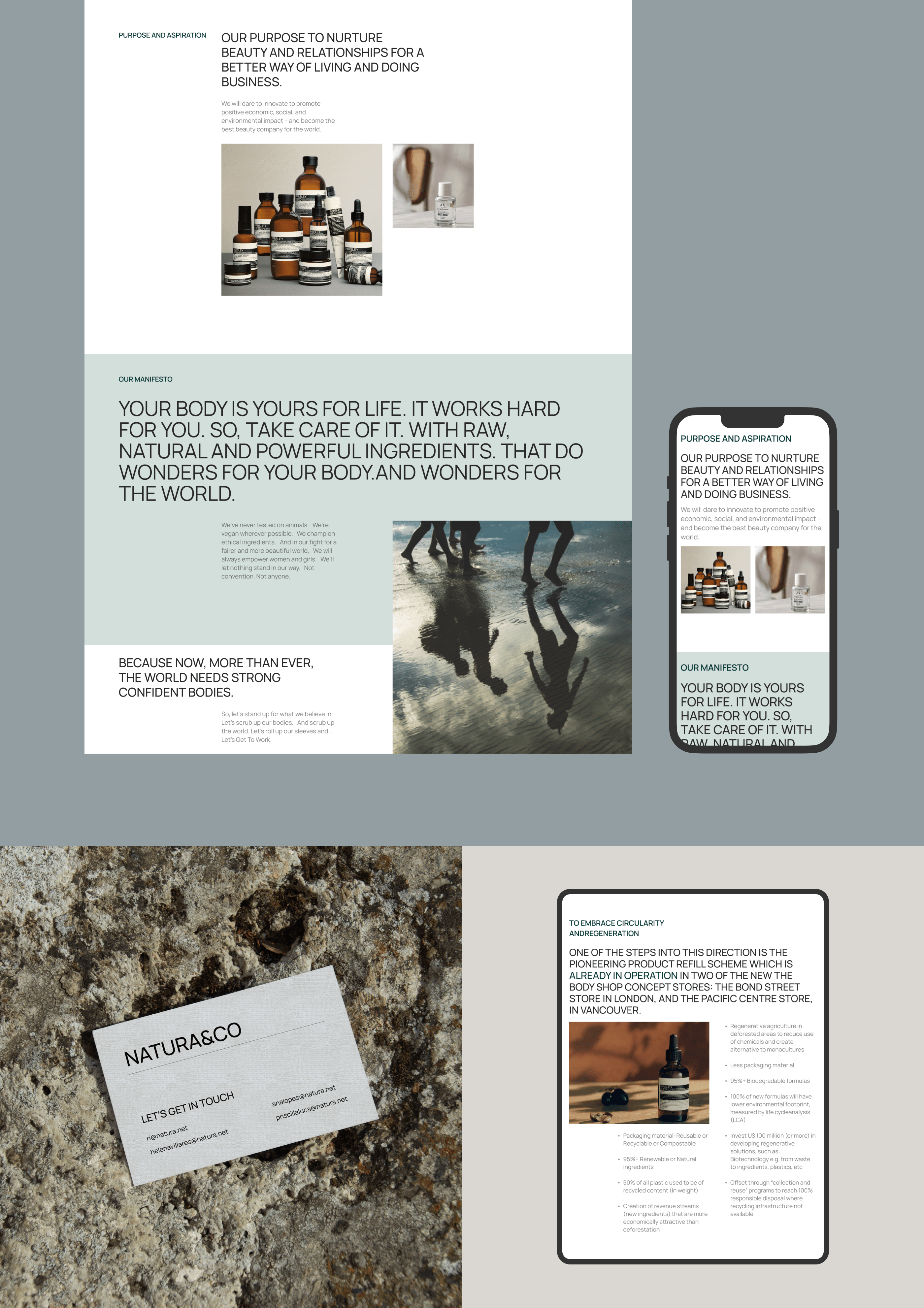 Natura&Co | Corporate Website Redesign — Изображение №7 — Интерфейсы на Dprofile