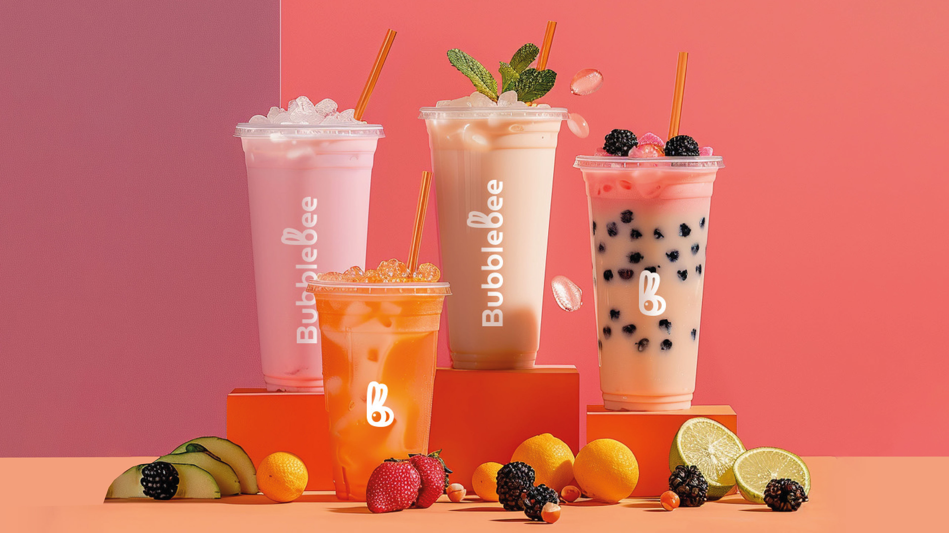 Разработка фирменного стиля для bubble tea — Изображение №10 — Брендинг, Графика на Dprofile