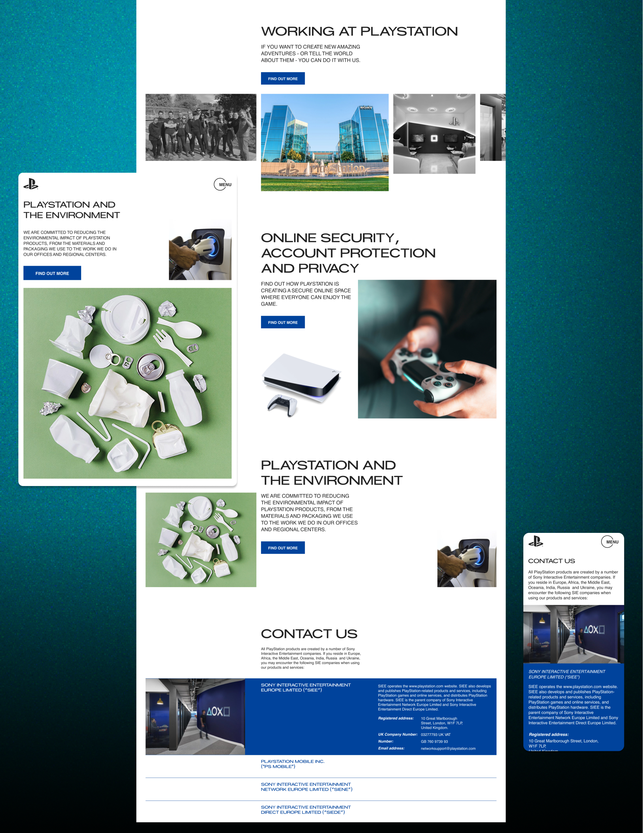 Playstation | プレイステーション | Corporate redesign — Изображение №15 — Интерфейсы, Брендинг на Dprofile