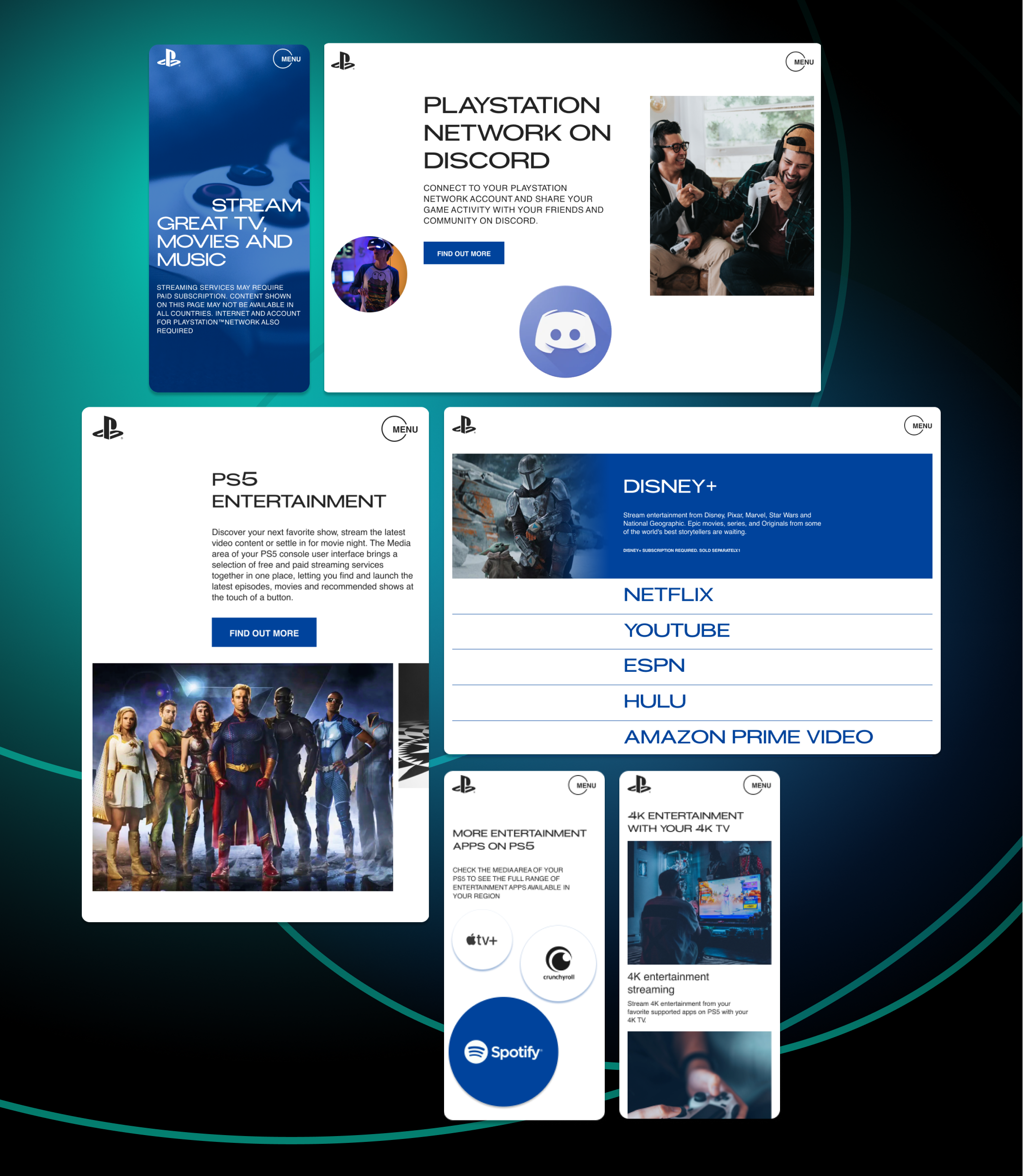 Playstation | プレイステーション | Corporate redesign — Изображение №12 — Интерфейсы, Брендинг на Dprofile