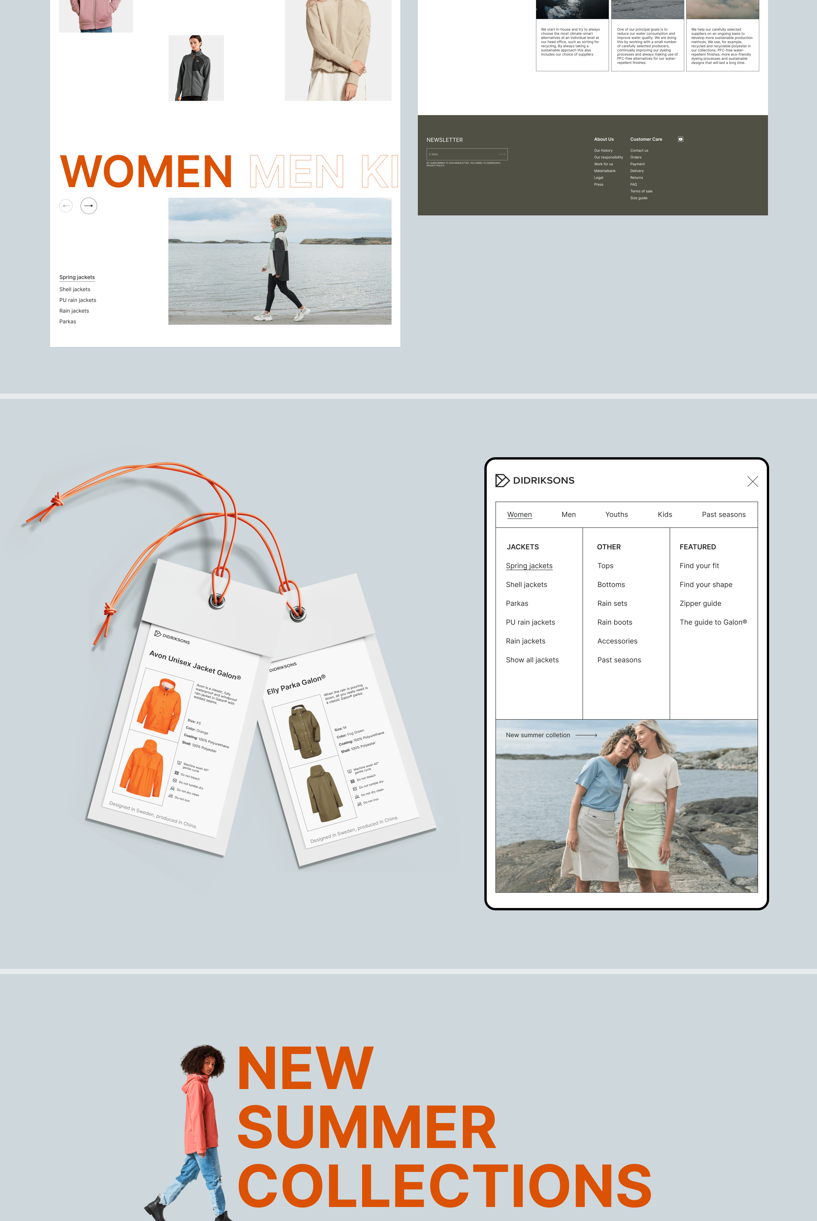 DIDRIKSONS | Online store redesign — Изображение №2 — Интерфейсы, Брендинг на Dprofile