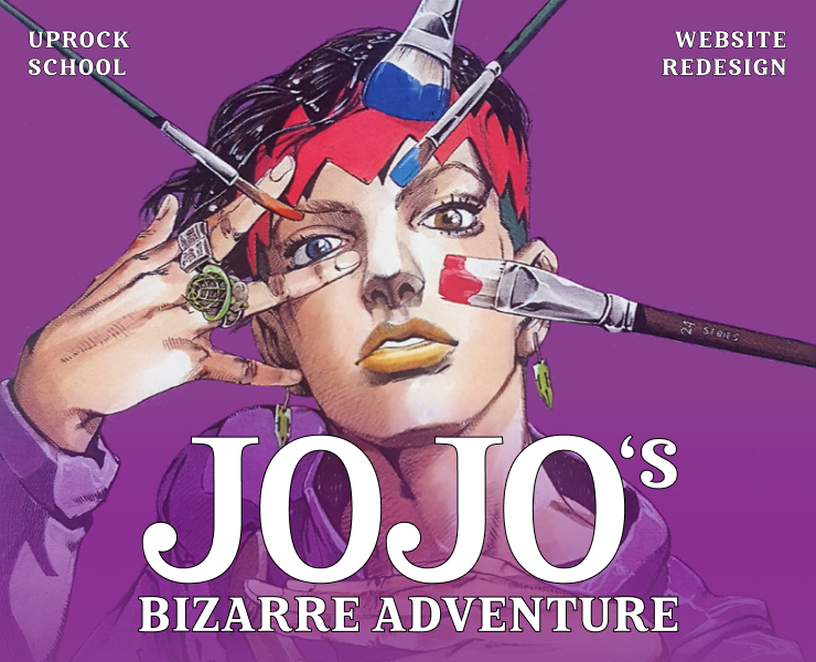 JoJo's Bizarre Adventure ★ website redesign ★ — Интерфейсы, Анимация на Dprofile
