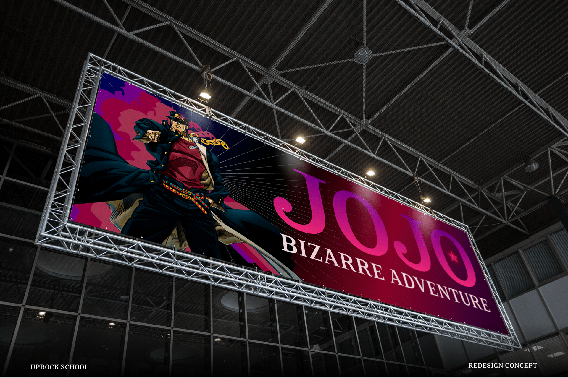 JoJo's Bizarre Adventure ★ website redesign ★ — Изображение №1 — Интерфейсы, Анимация на Dprofile