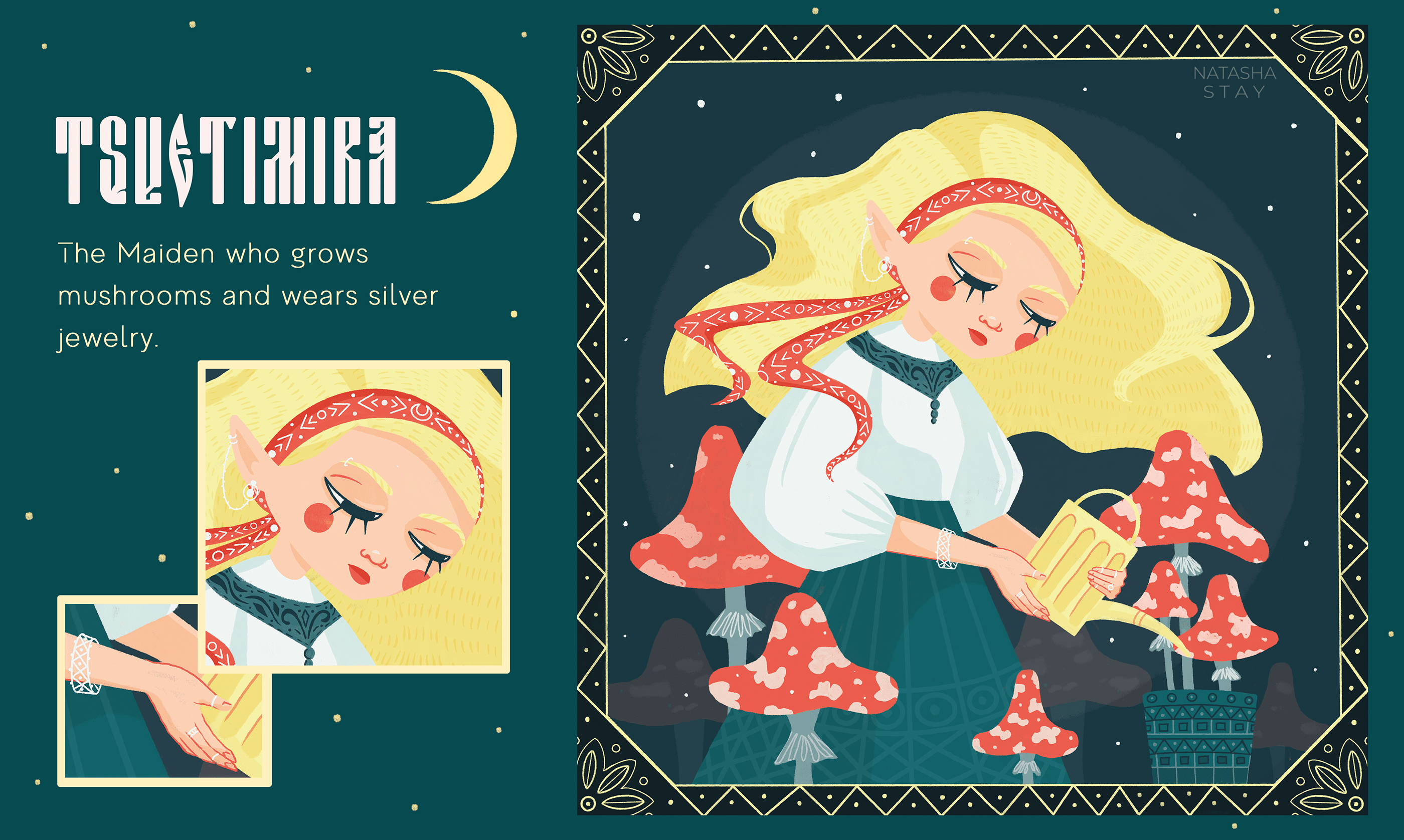 9 maidens | character design — Изображение №7 — Иллюстрация, Графика на Dprofile