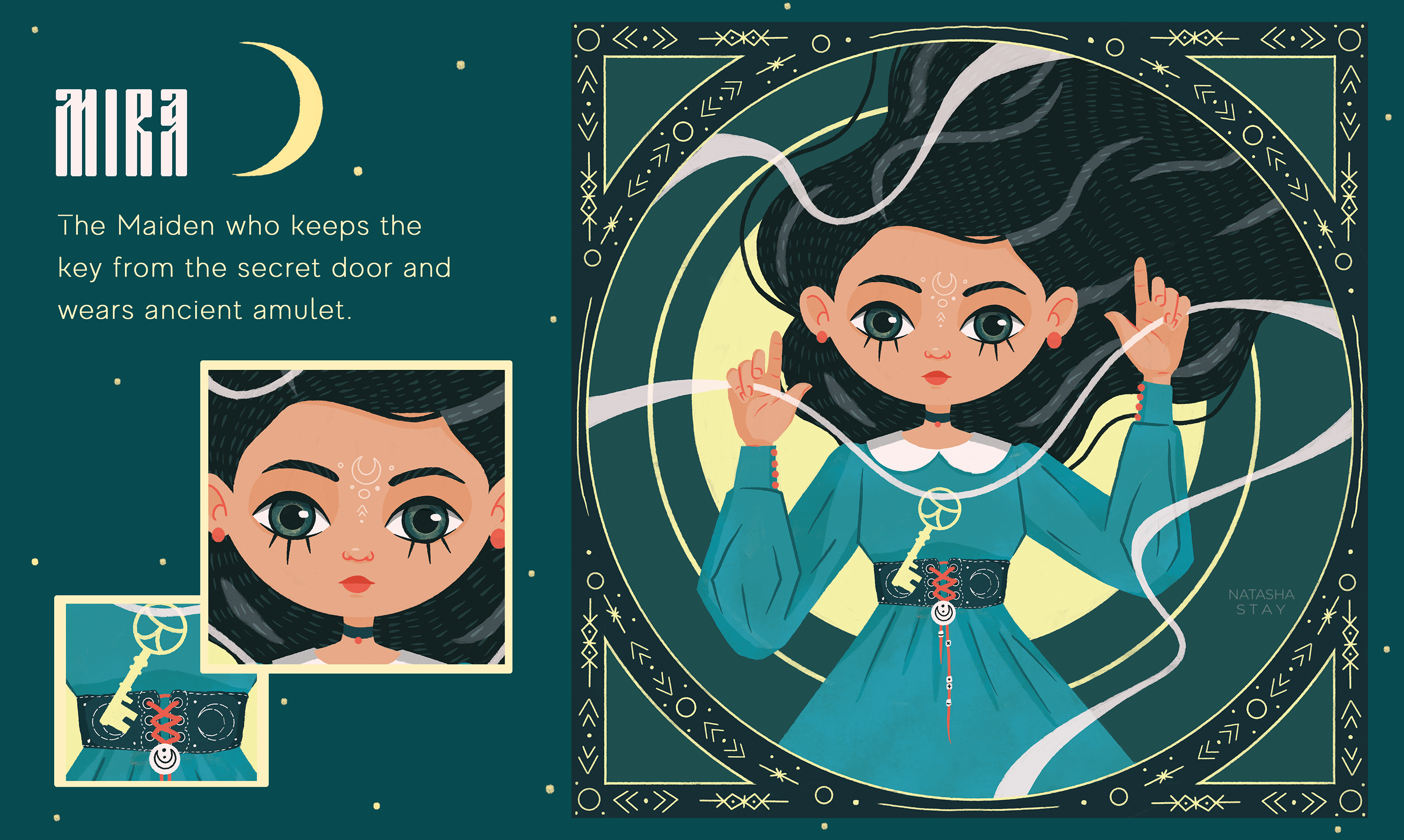 9 maidens | character design — Изображение №9 — Иллюстрация, Графика на Dprofile
