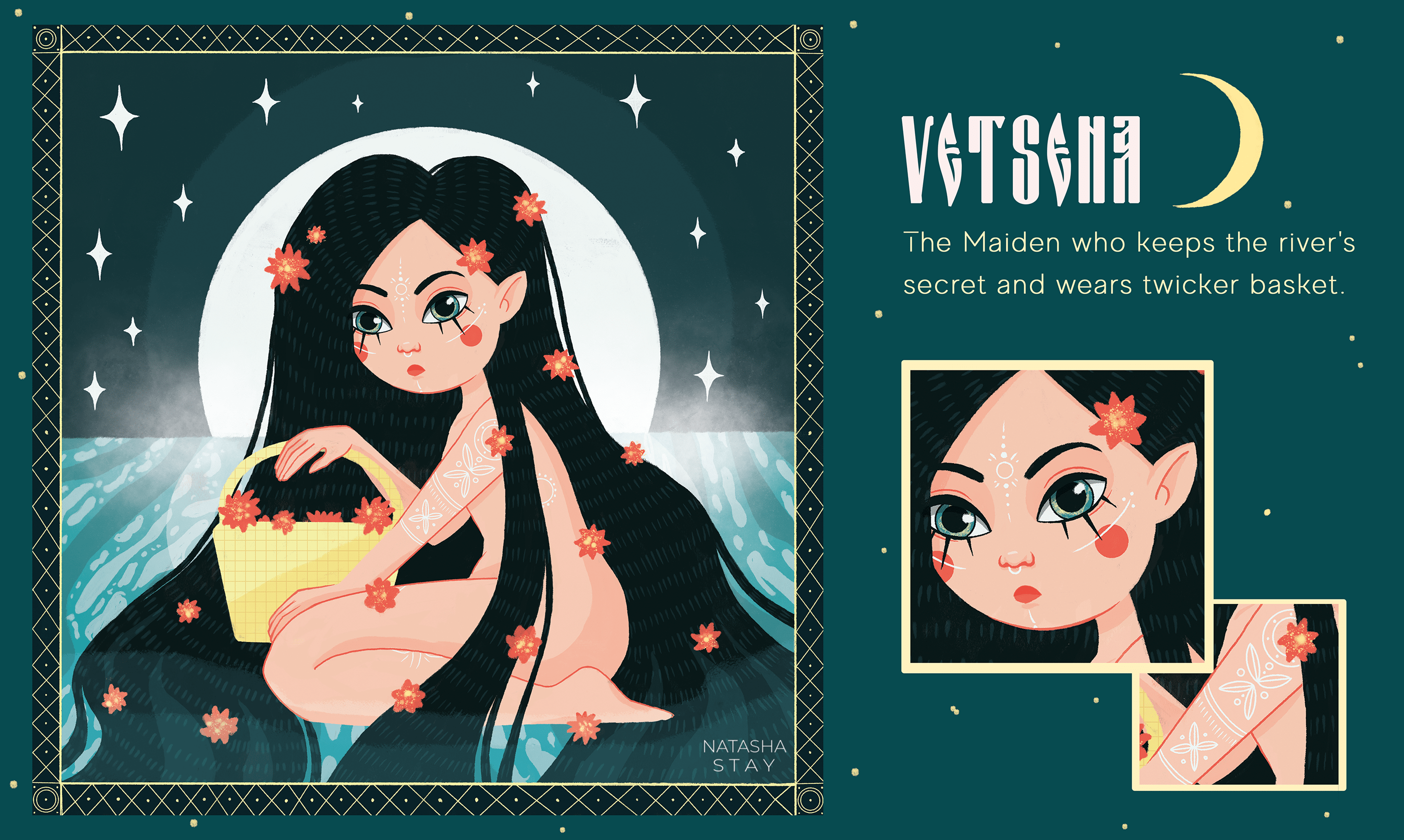 9 maidens | character design — Изображение №6 — Иллюстрация, Графика на Dprofile