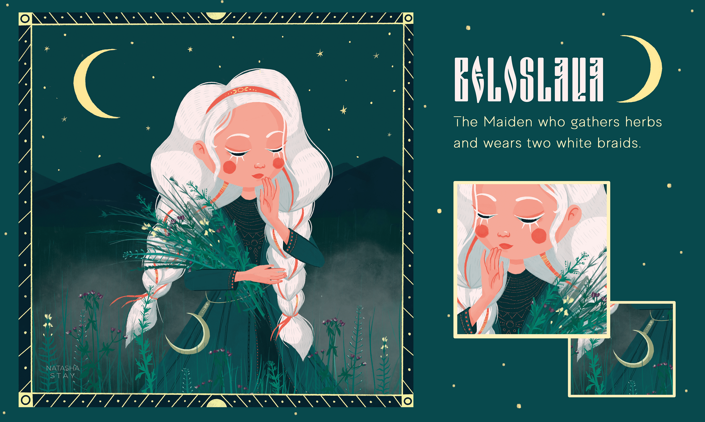 9 maidens | character design — Изображение №2 — Иллюстрация, Графика на Dprofile