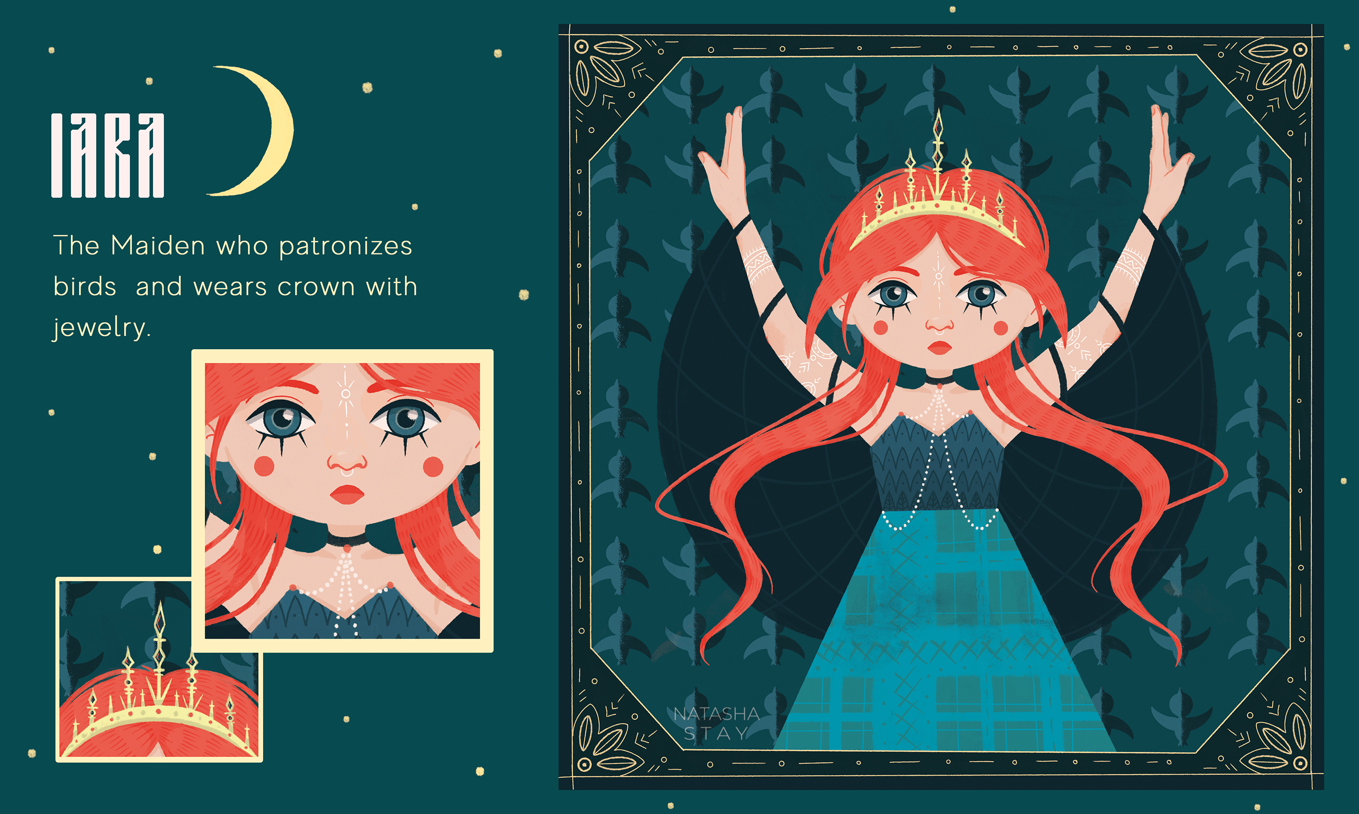 9 maidens | character design — Изображение №5 — Иллюстрация, Графика на Dprofile
