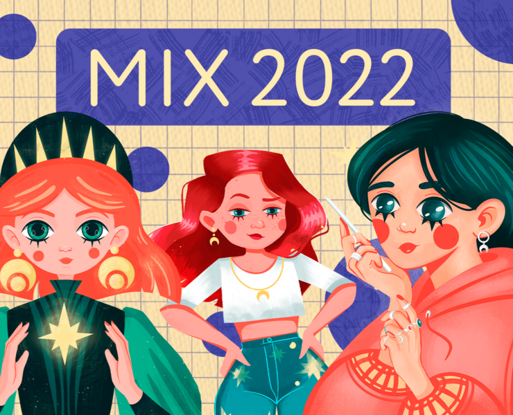MIX OF ILLUSTRATIONS 2022 — Иллюстрация, Графика на Dprofile