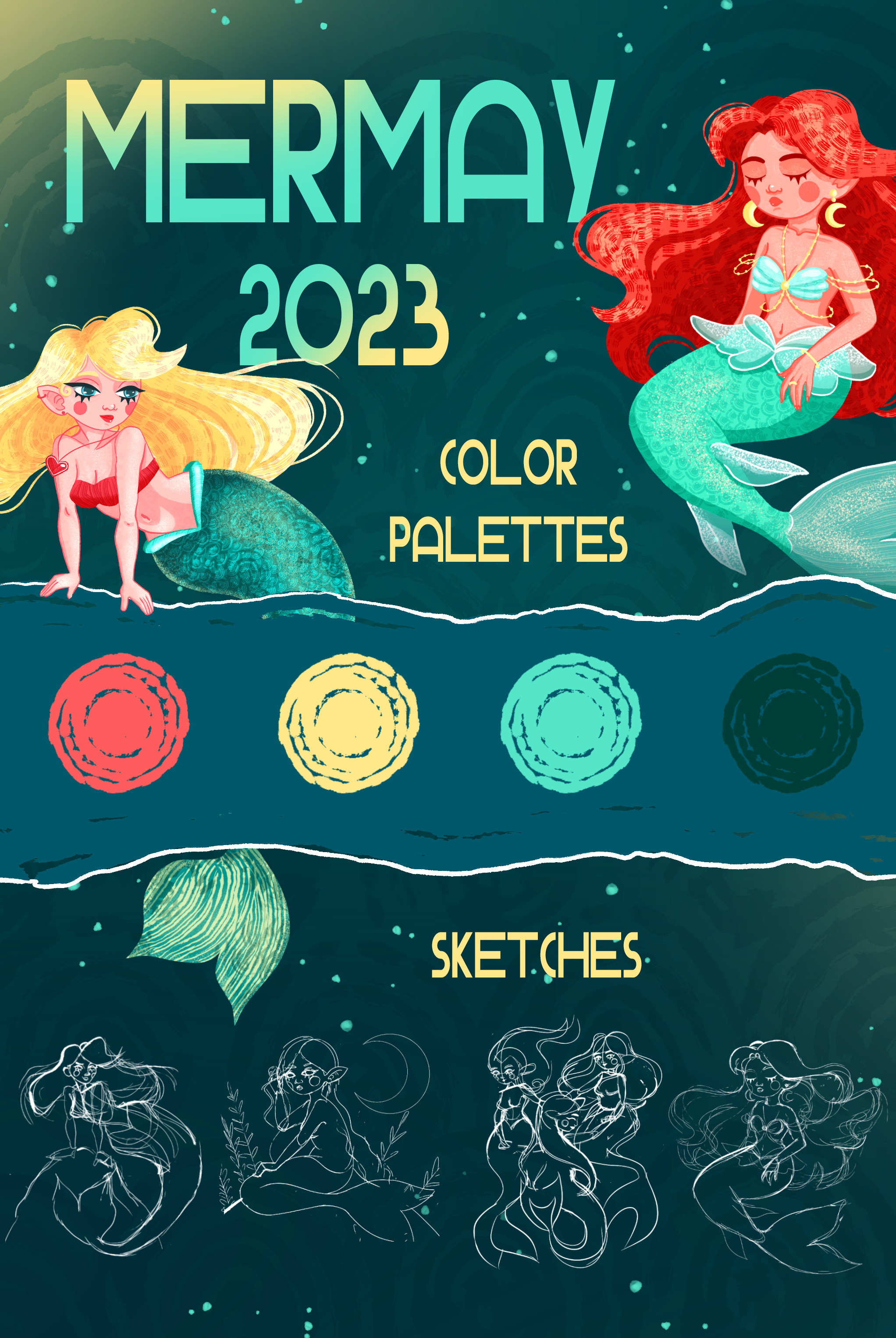 MerMay 2023 — Изображение №1 — Иллюстрация, Графика на Dprofile