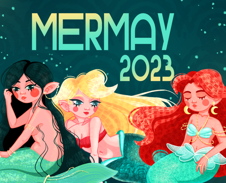 MerMay 2023 — Иллюстрация, Графика на Dprofile