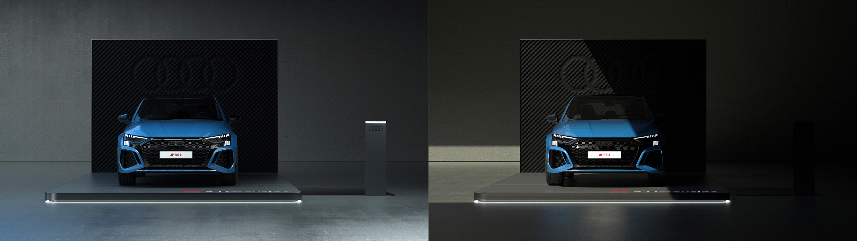 Audi RS 3 exposition — Изображение №17 — 3D на Dprofile