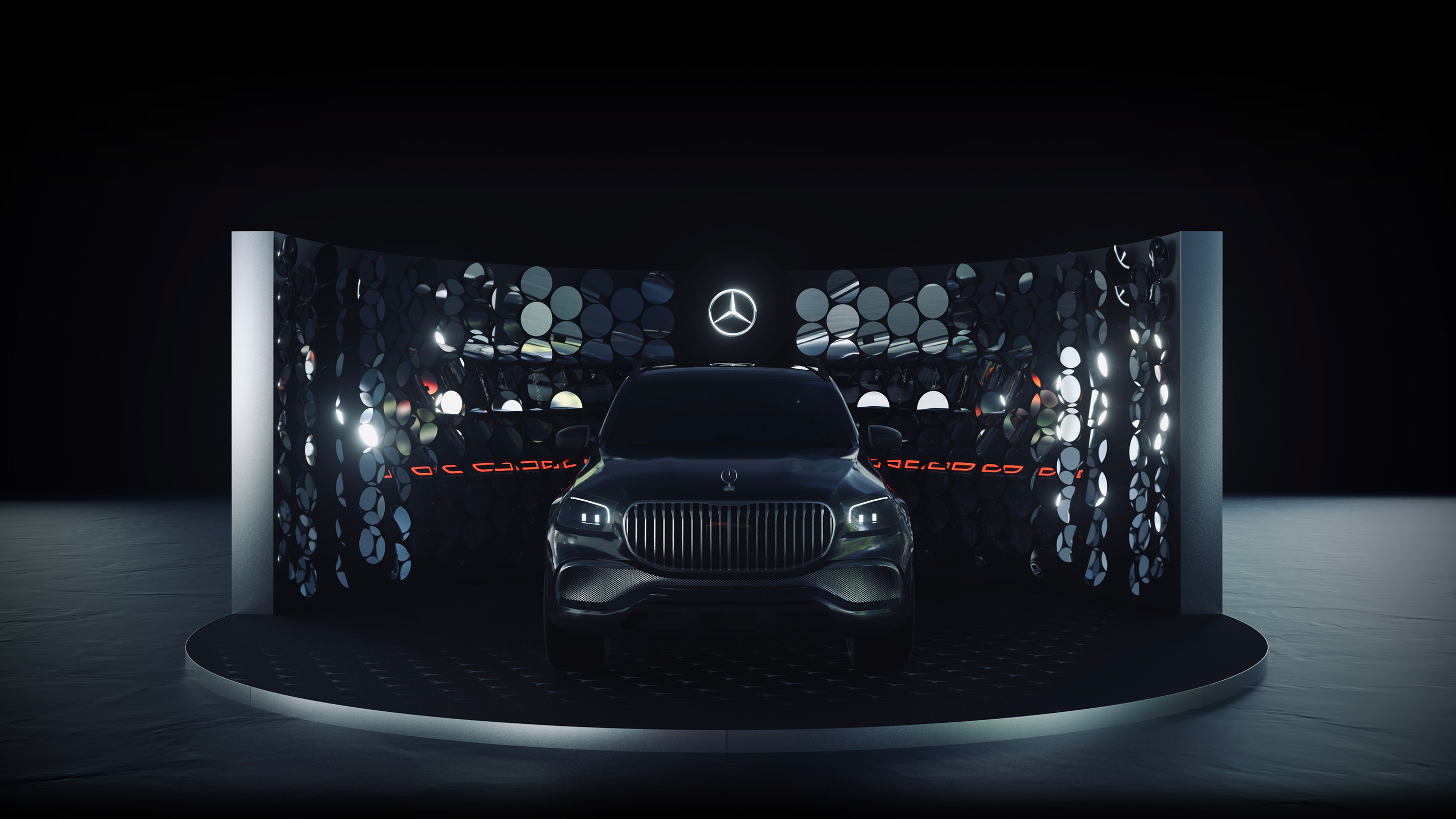 Mercedes-Benz. Car display — Изображение №8 — 3D, Анимация на Dprofile