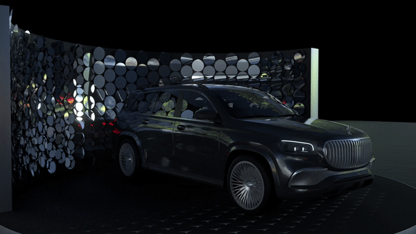 Mercedes-Benz. Car display — Изображение №12 — 3D, Анимация на Dprofile
