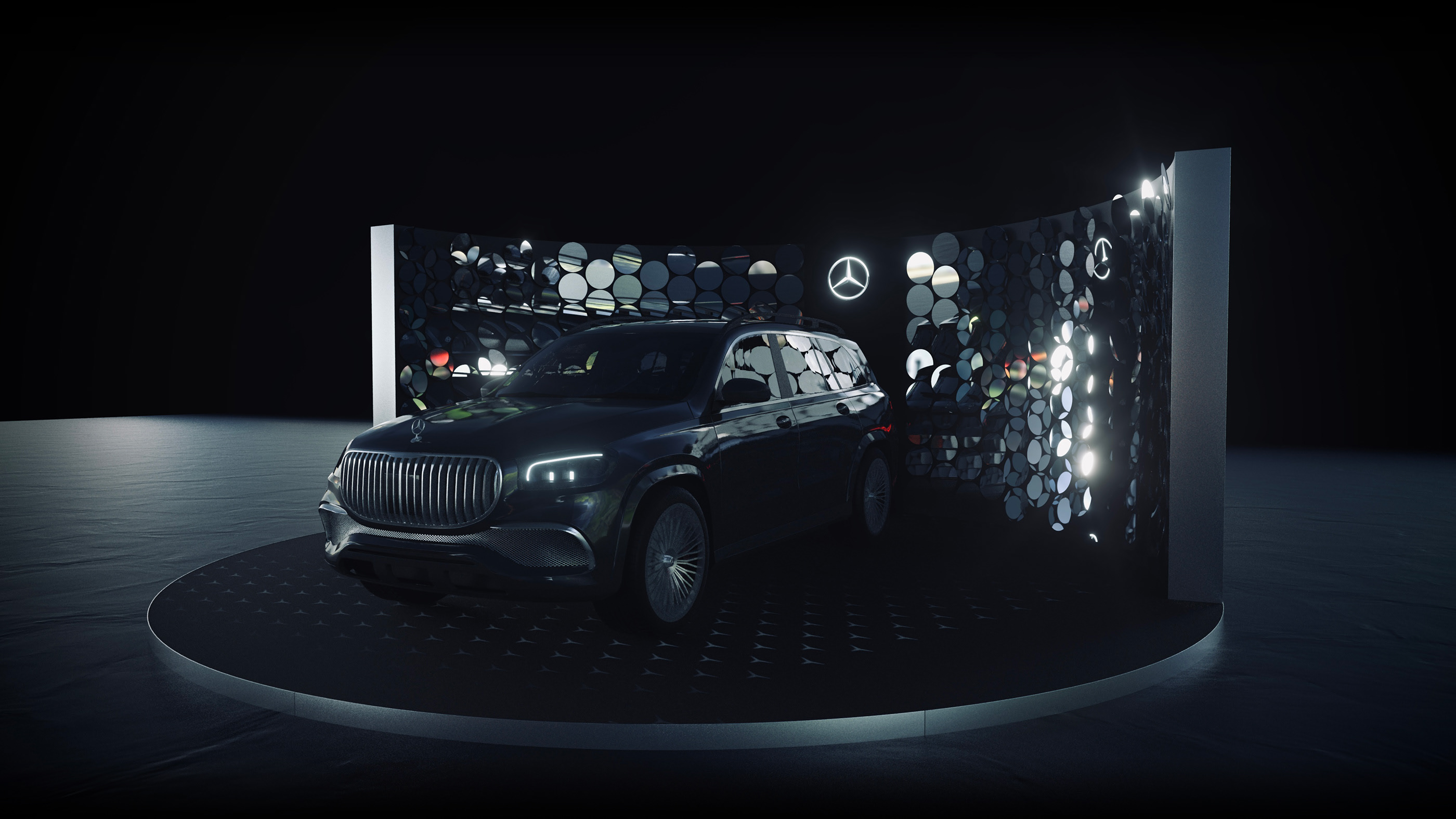 Mercedes-Benz. Car display — Изображение №10 — 3D, Анимация на Dprofile
