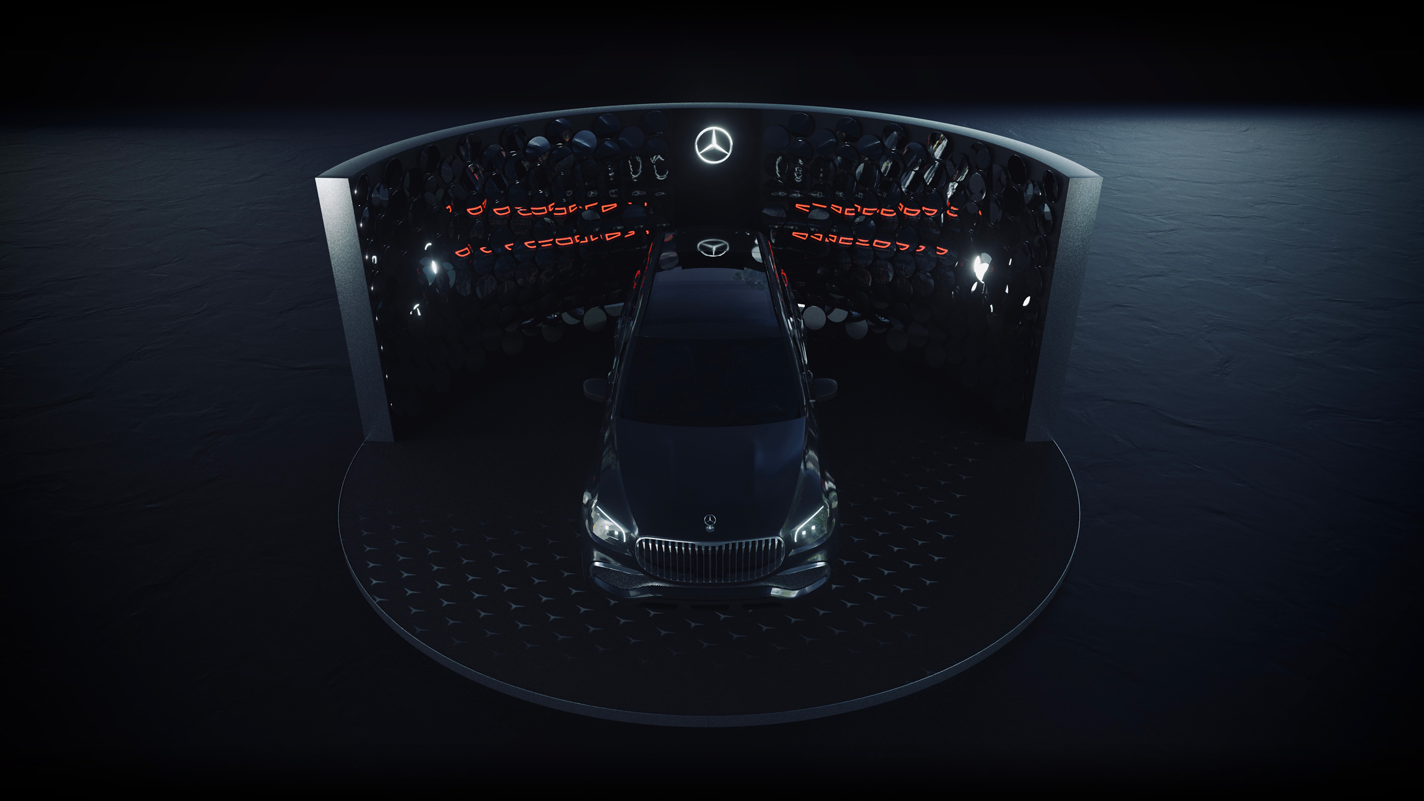 Mercedes-Benz. Car display — Изображение №9 — 3D, Анимация на Dprofile