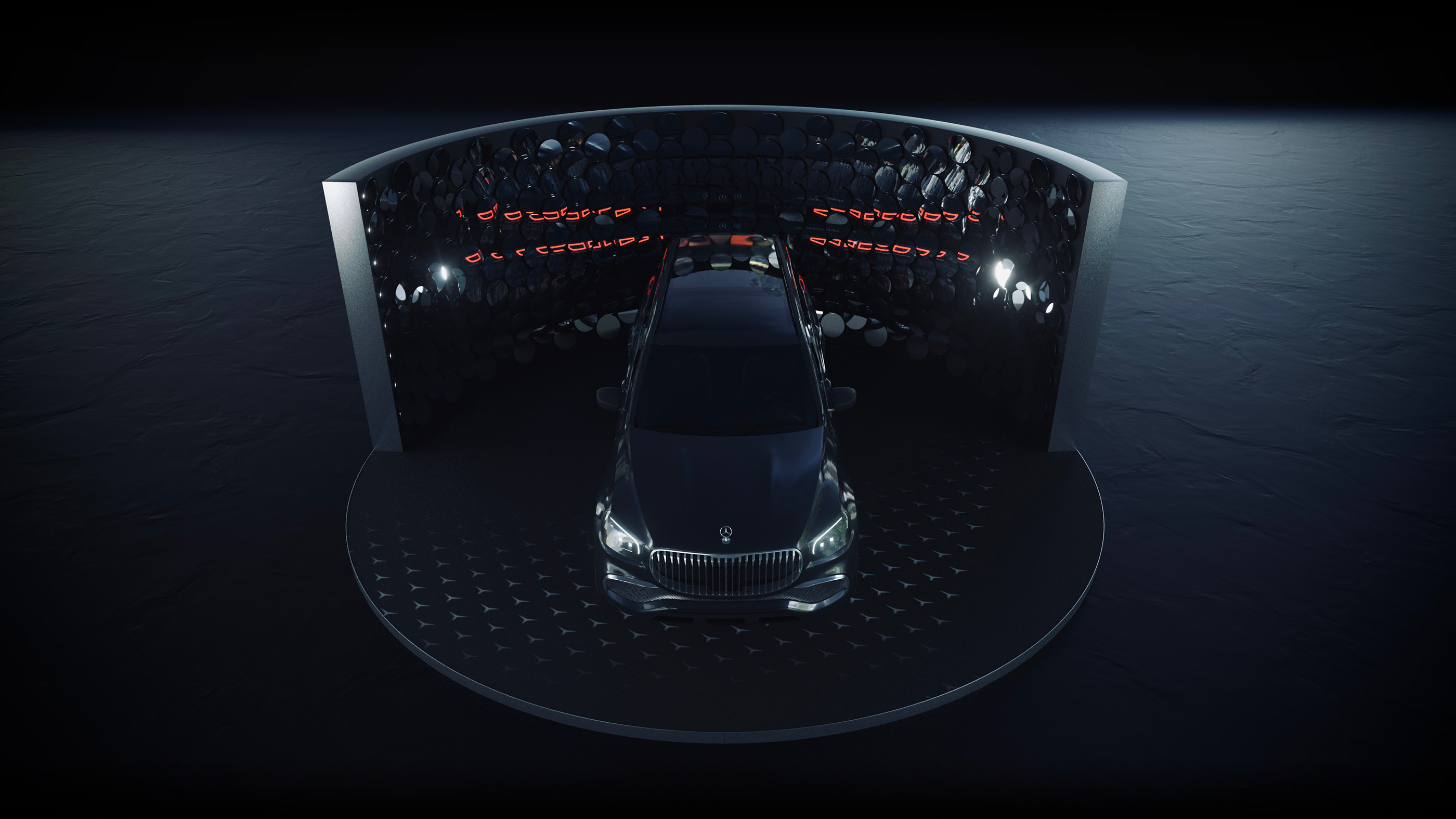 Mercedes-Benz. Car display — Изображение №14 — 3D, Анимация на Dprofile