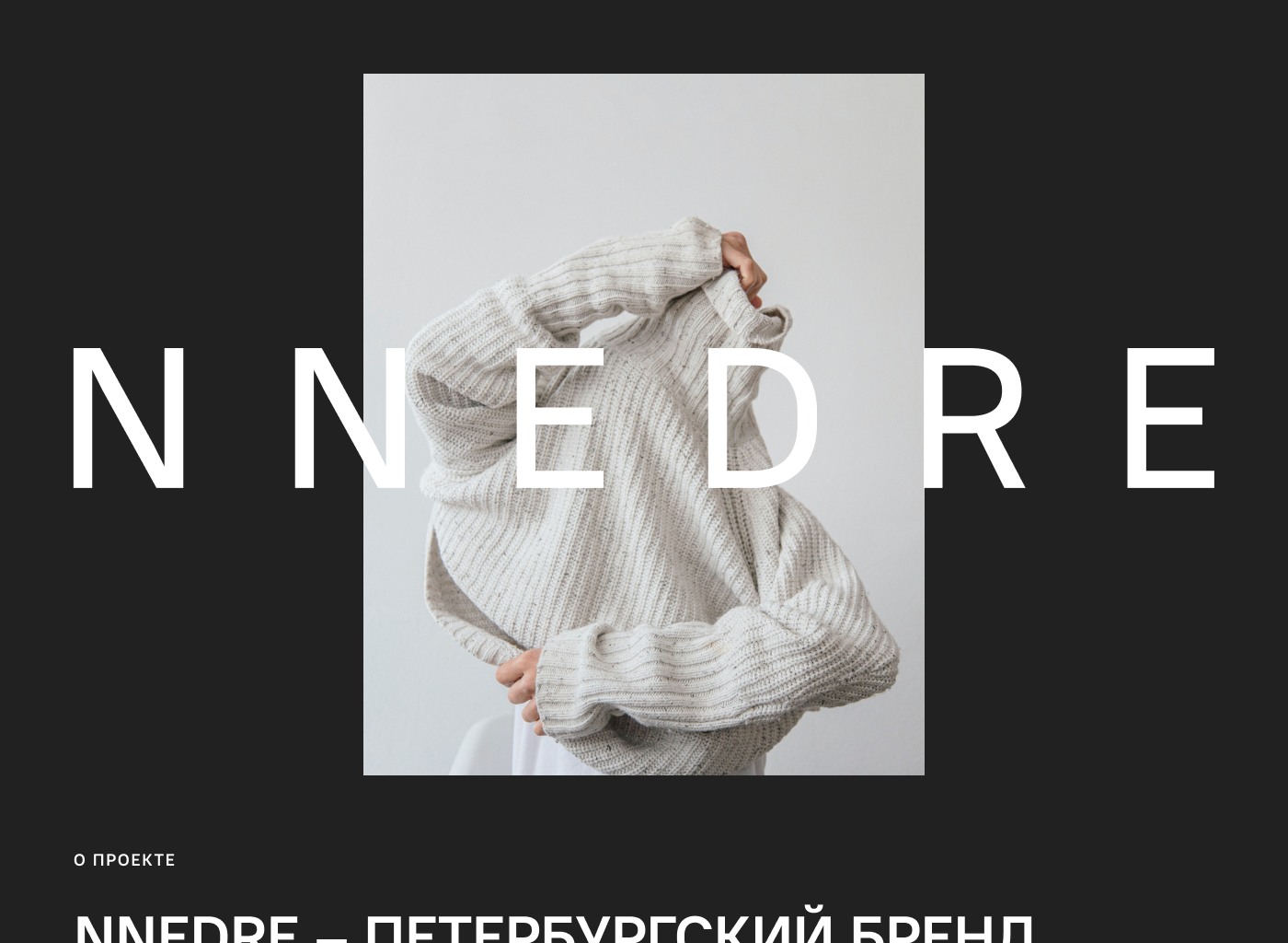 NNEDRE — redesign concept — Изображение №1 — Интерфейсы, Брендинг, Графика на Dprofile