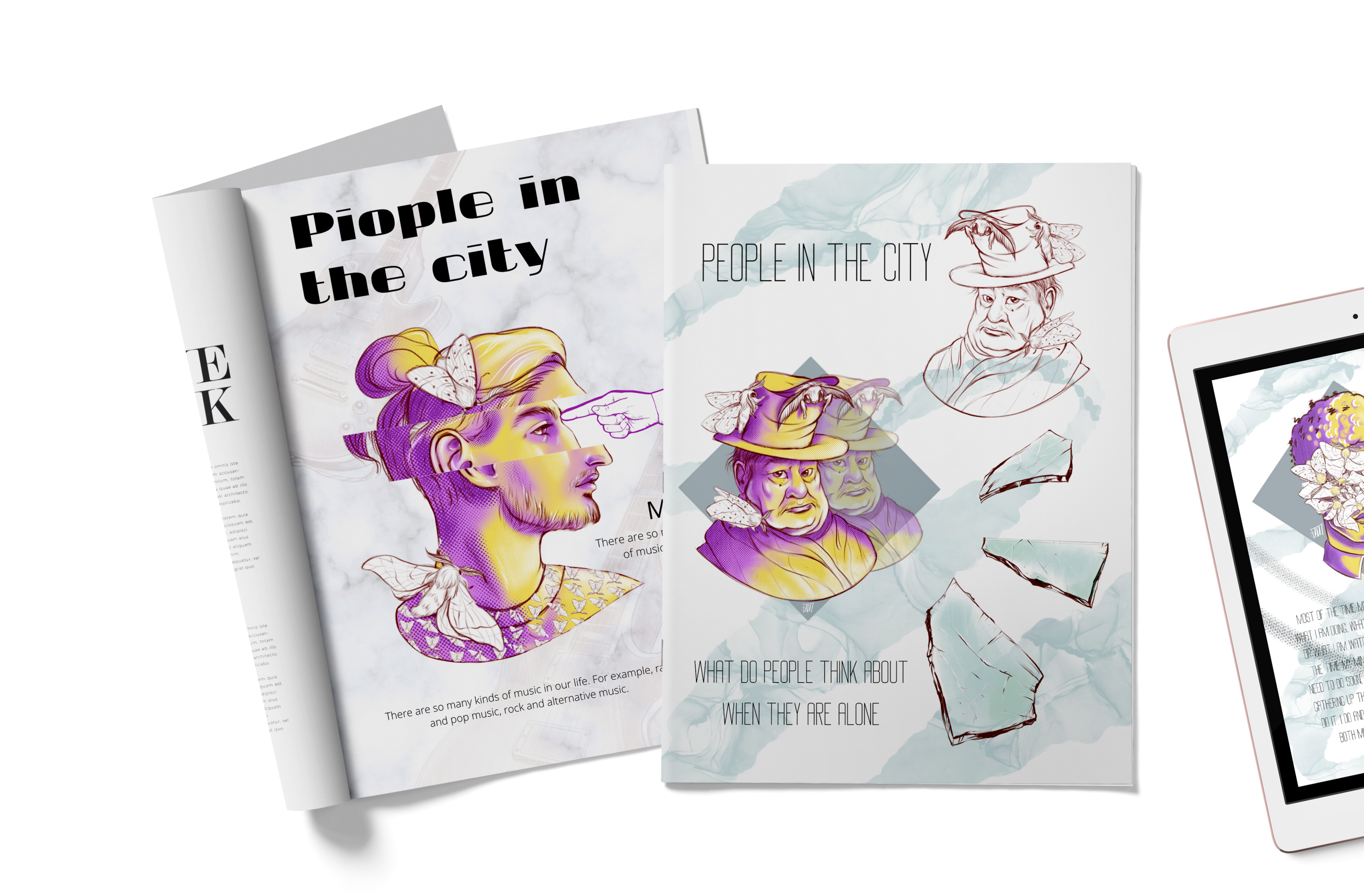 People in the city — Изображение №10 — Иллюстрация на Dprofile